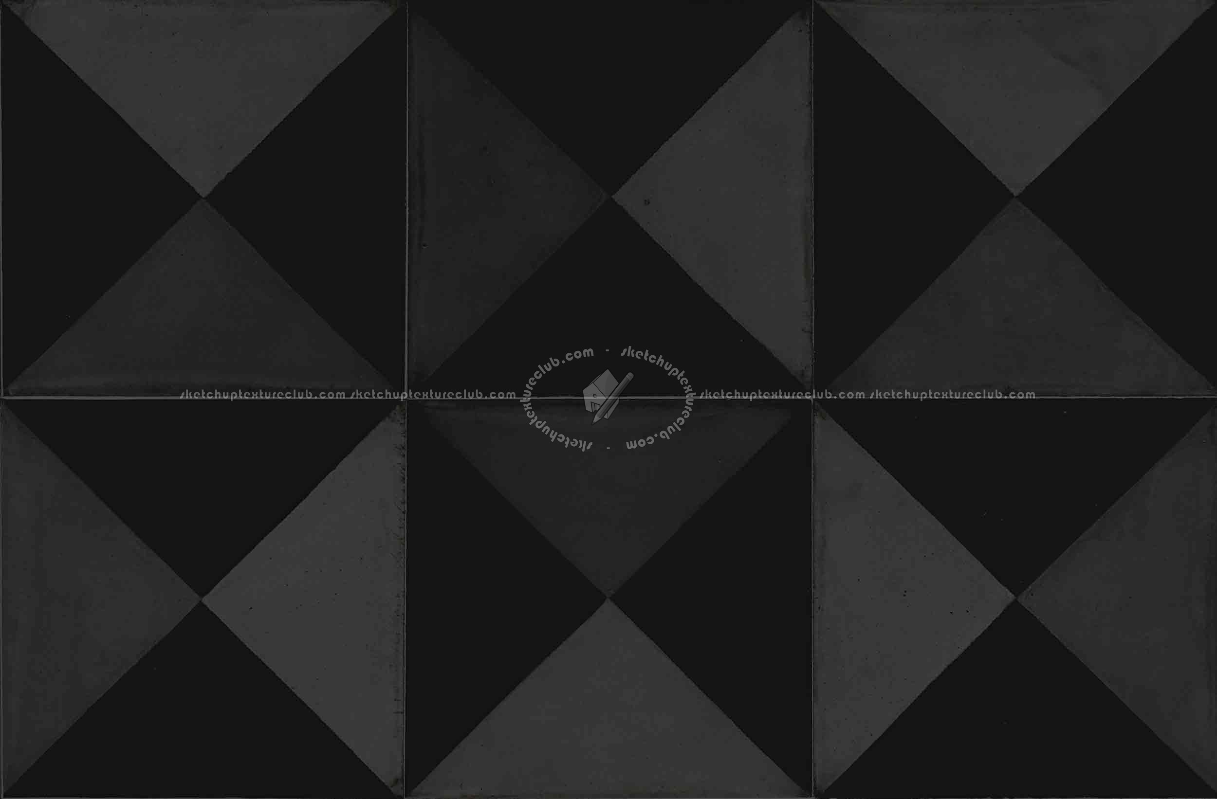 Textures   -   ARCHITECTURE   -   TILES INTERIOR   -   Cement - Encaustic   -   Cement  - Cement concrete tile texture seamless 13395 - Specular