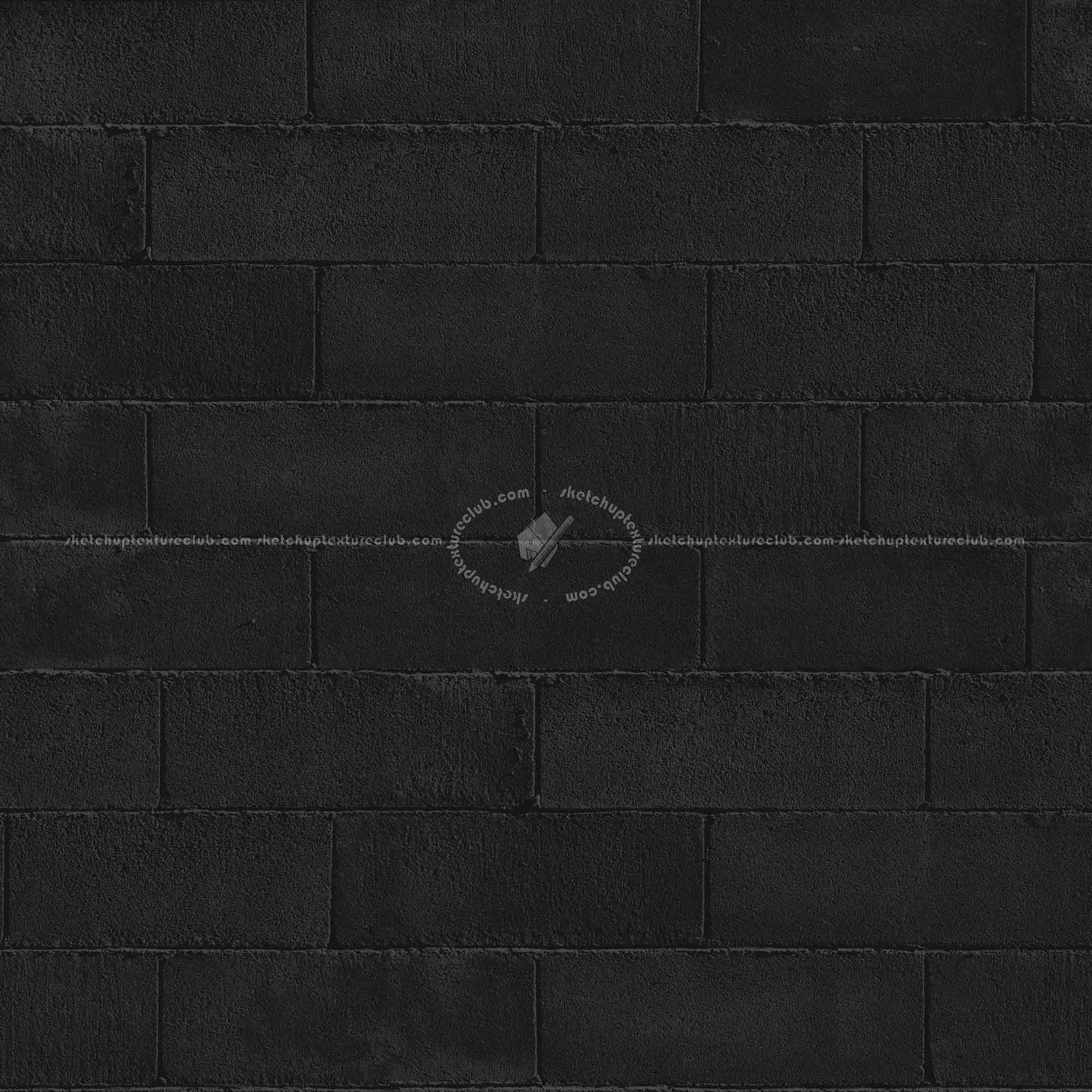 Textures   -   ARCHITECTURE   -   CONCRETE   -   Plates   -   Clean  - Concrete block wall texture seamless 01703 - Specular