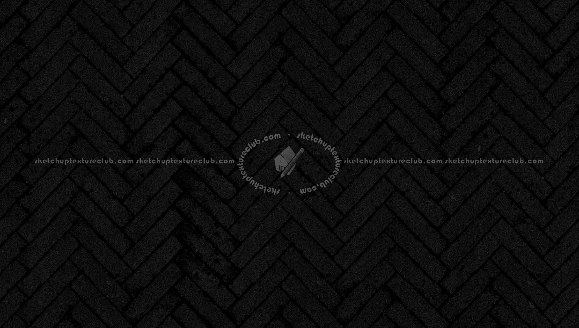 Textures   -   ARCHITECTURE   -   PAVING OUTDOOR   -   Concrete   -   Herringbone  - Herringbone concrete paving outdoor with moss texture seamless 19286 - Specular