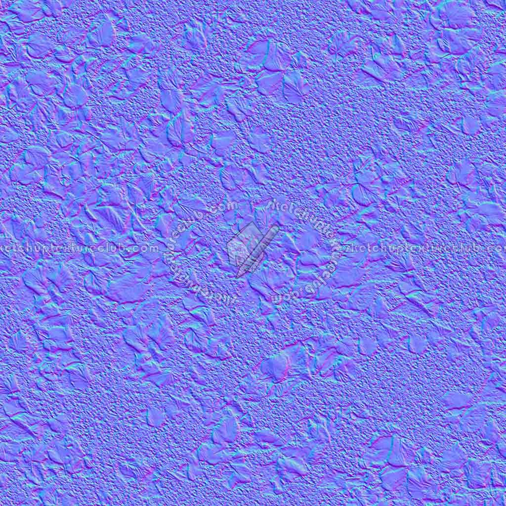 Textures   -   NATURE ELEMENTS   -   VEGETATION   -   Leaves dead  - Leaves dead on the asphalt texture seamless 20452 - Normal