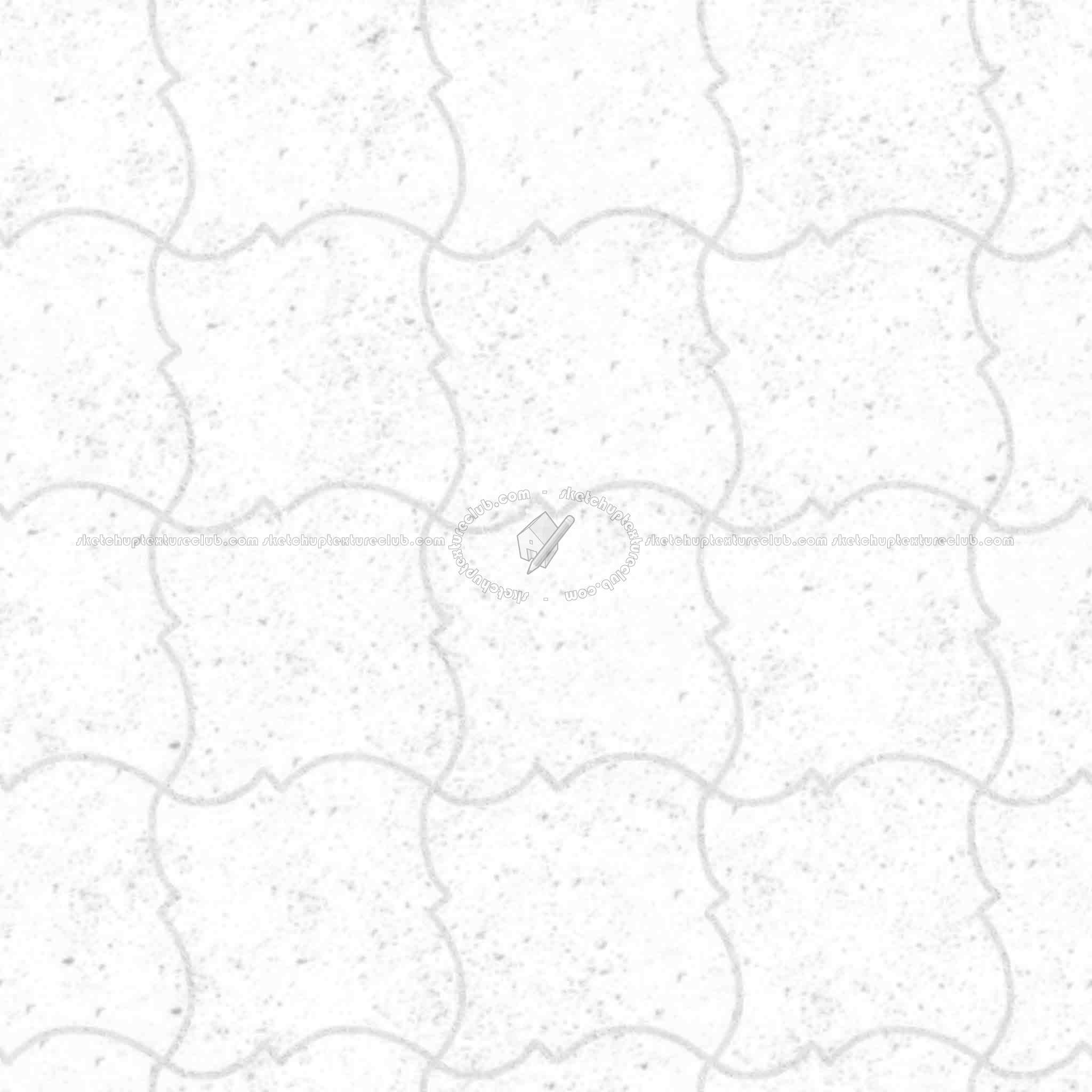 Textures   -   ARCHITECTURE   -   PAVING OUTDOOR   -   Pavers stone   -   Blocks mixed  - Pavers stone mixed size texture seamless 06167 - Ambient occlusion