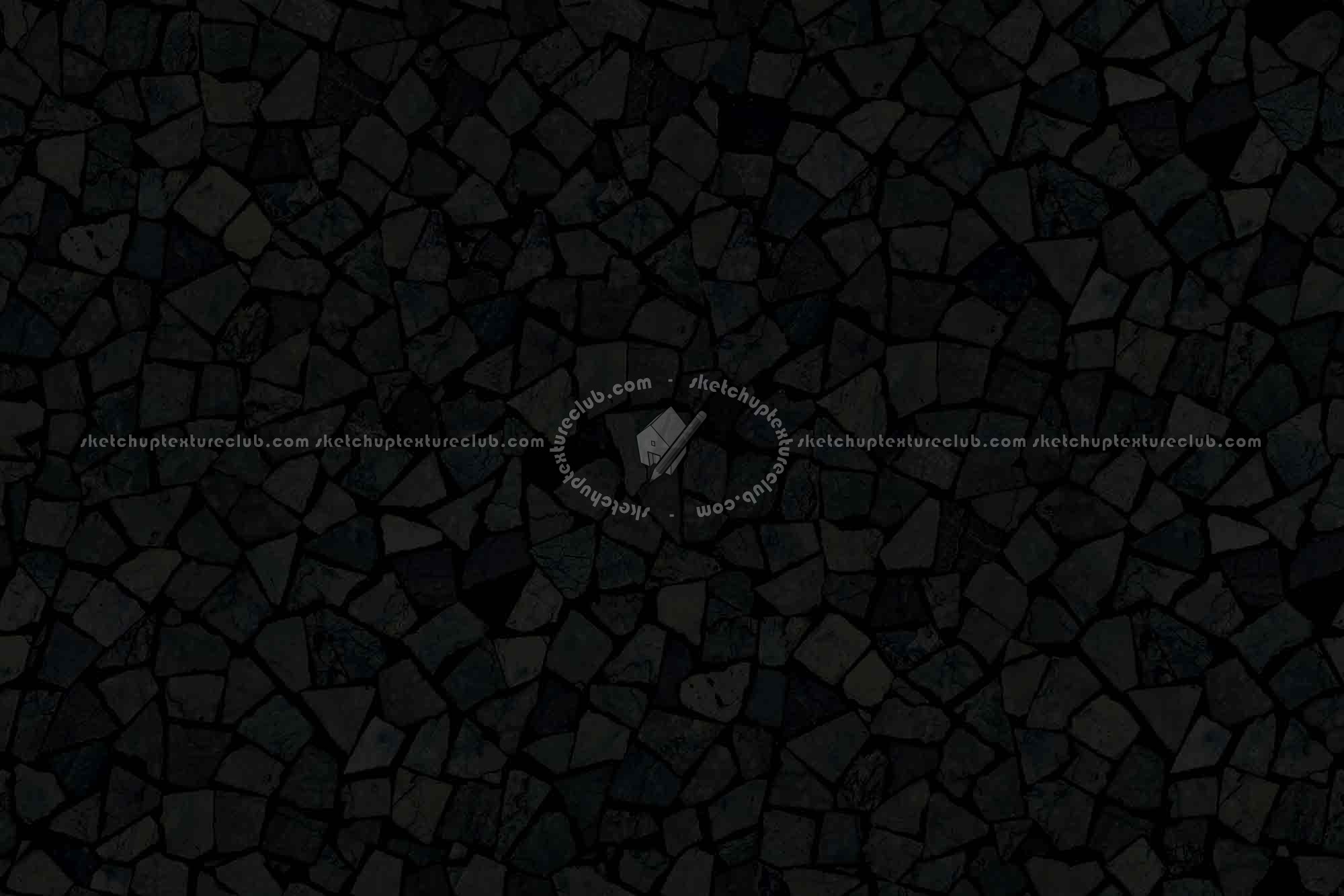 Textures   -   ARCHITECTURE   -   PAVING OUTDOOR   -   Marble  - Sidewalk mixed marble paving outdoor texture seamless 19811 - Specular