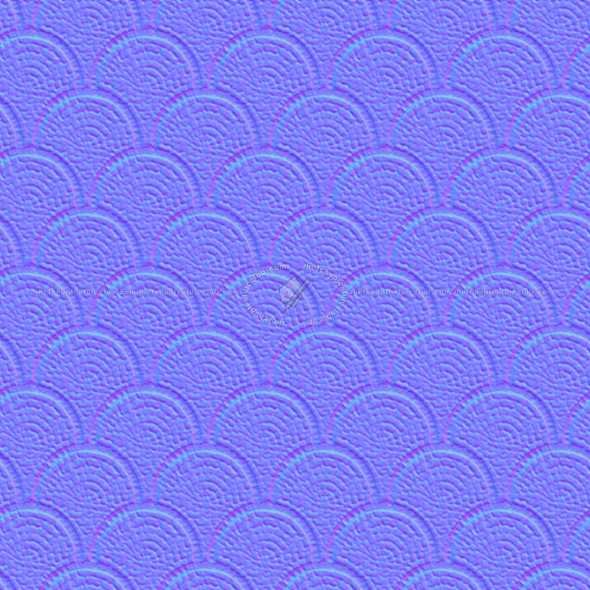 Textures   -   ARCHITECTURE   -   ROADS   -   Paving streets   -   Cobblestone  - Street paving cobblestone texture seamless 07413 - Normal