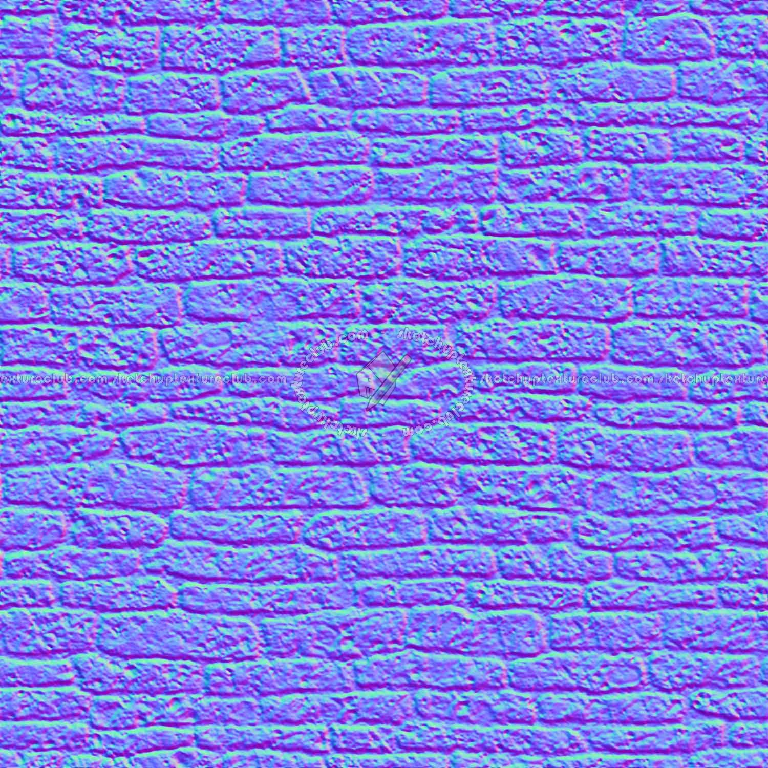 Textures   -   ARCHITECTURE   -   STONES WALLS   -   Stone blocks  - Wall stone with regular blocks texture seamless 08374 - Normal