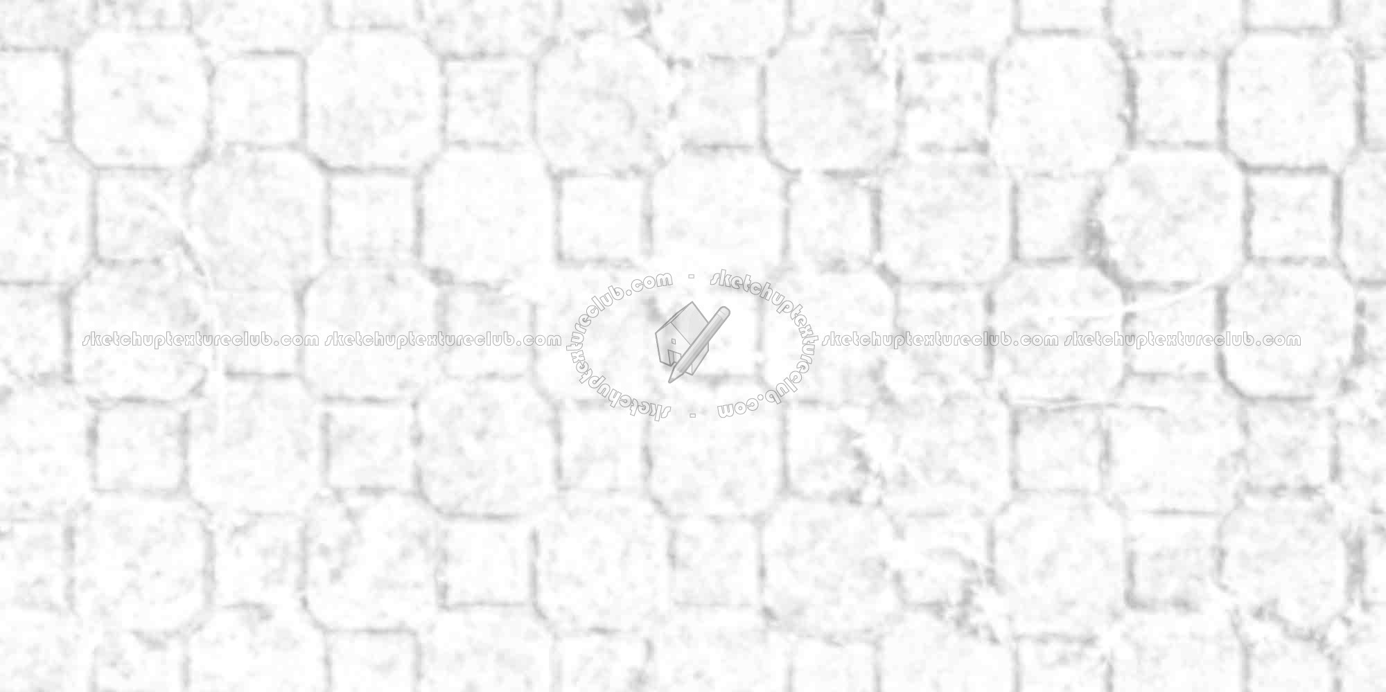 Textures   -   ARCHITECTURE   -   PAVING OUTDOOR   -   Concrete   -   Blocks damaged  - Damaged concrete outdoor paving with grass texture seamless 20783 - Ambient occlusion