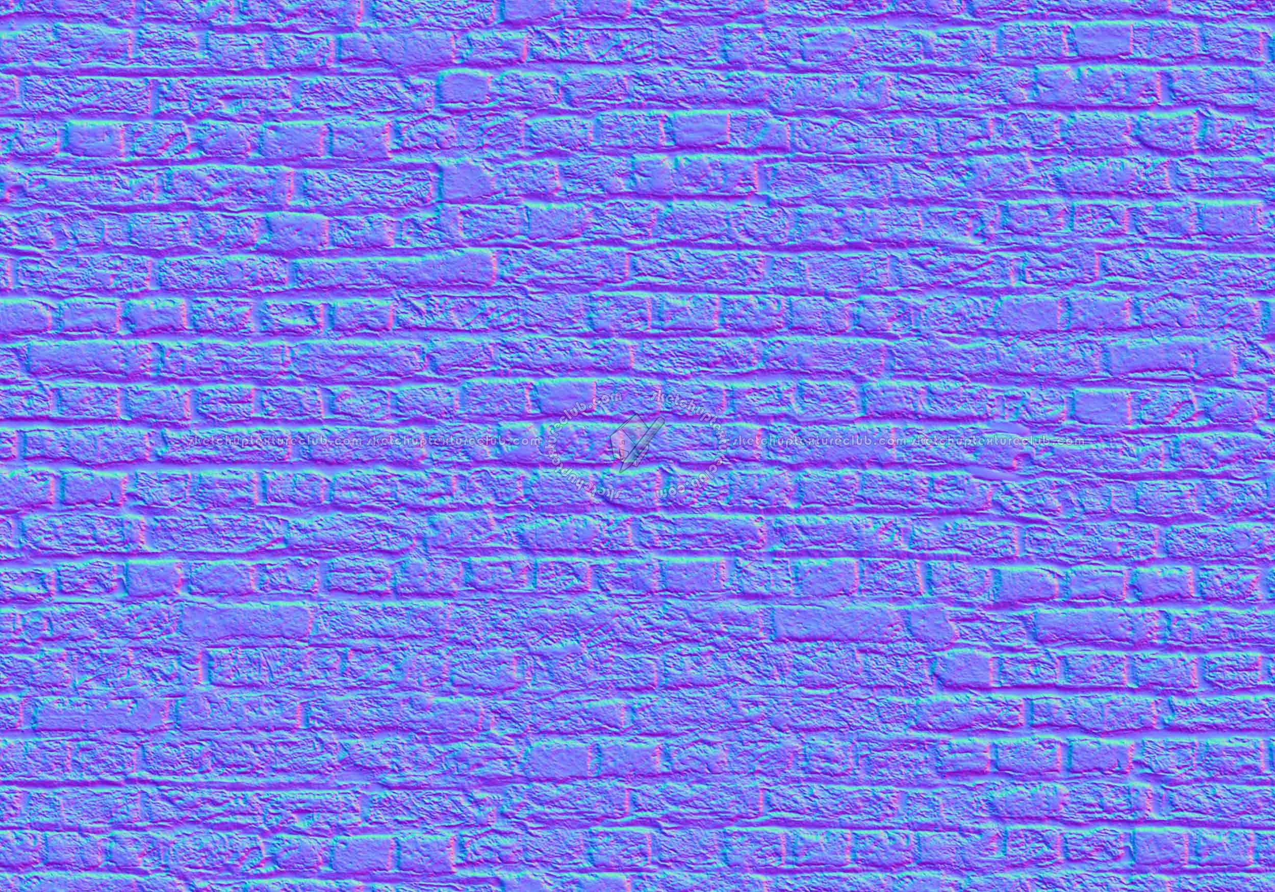 Textures   -   ARCHITECTURE   -   BRICKS   -   Old bricks  - Old bricks texture seamless 00417 - Normal