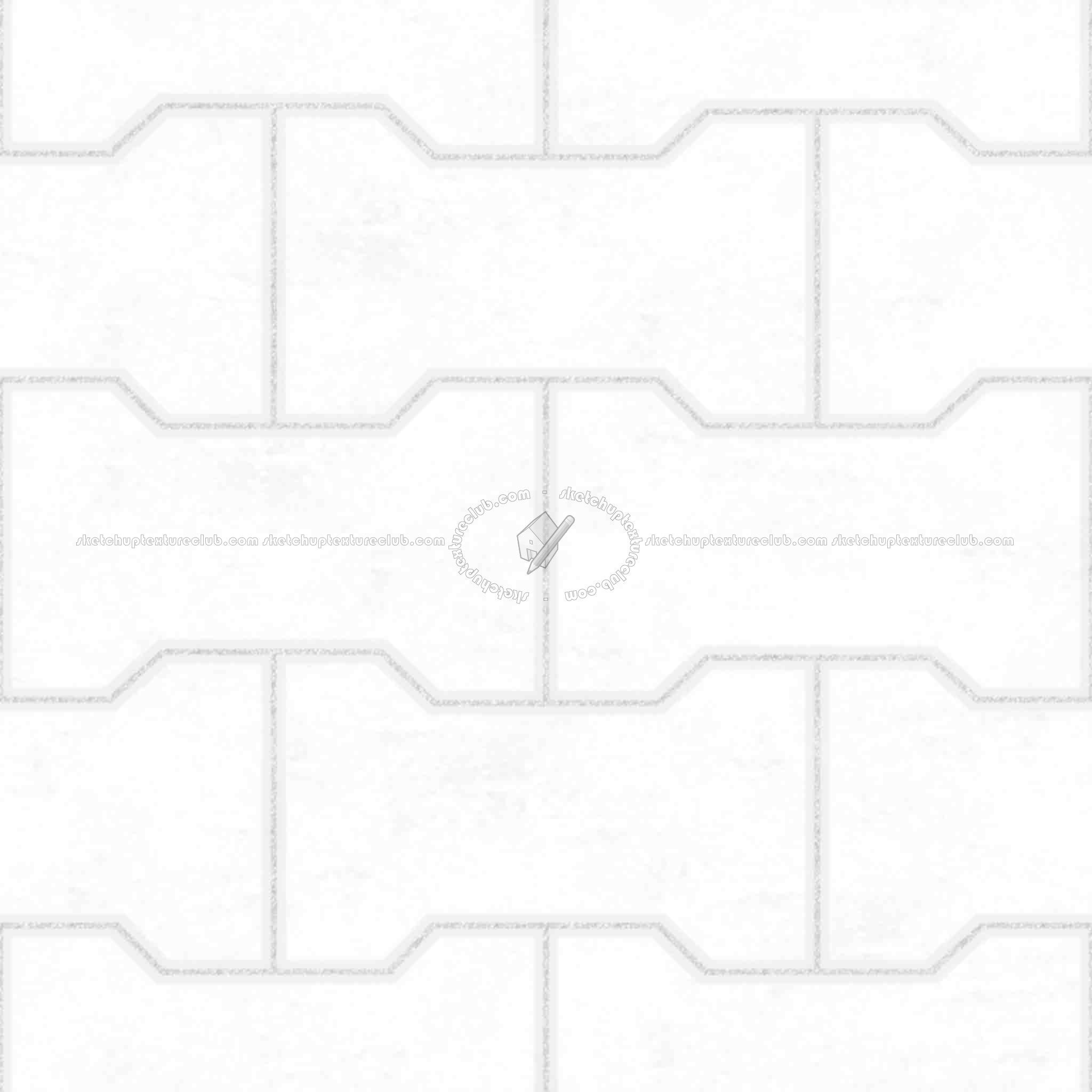 Textures   -   ARCHITECTURE   -   PAVING OUTDOOR   -   Concrete   -   Blocks regular  - Paving outdoor concrete regular block texture seamless 05708 - Ambient occlusion