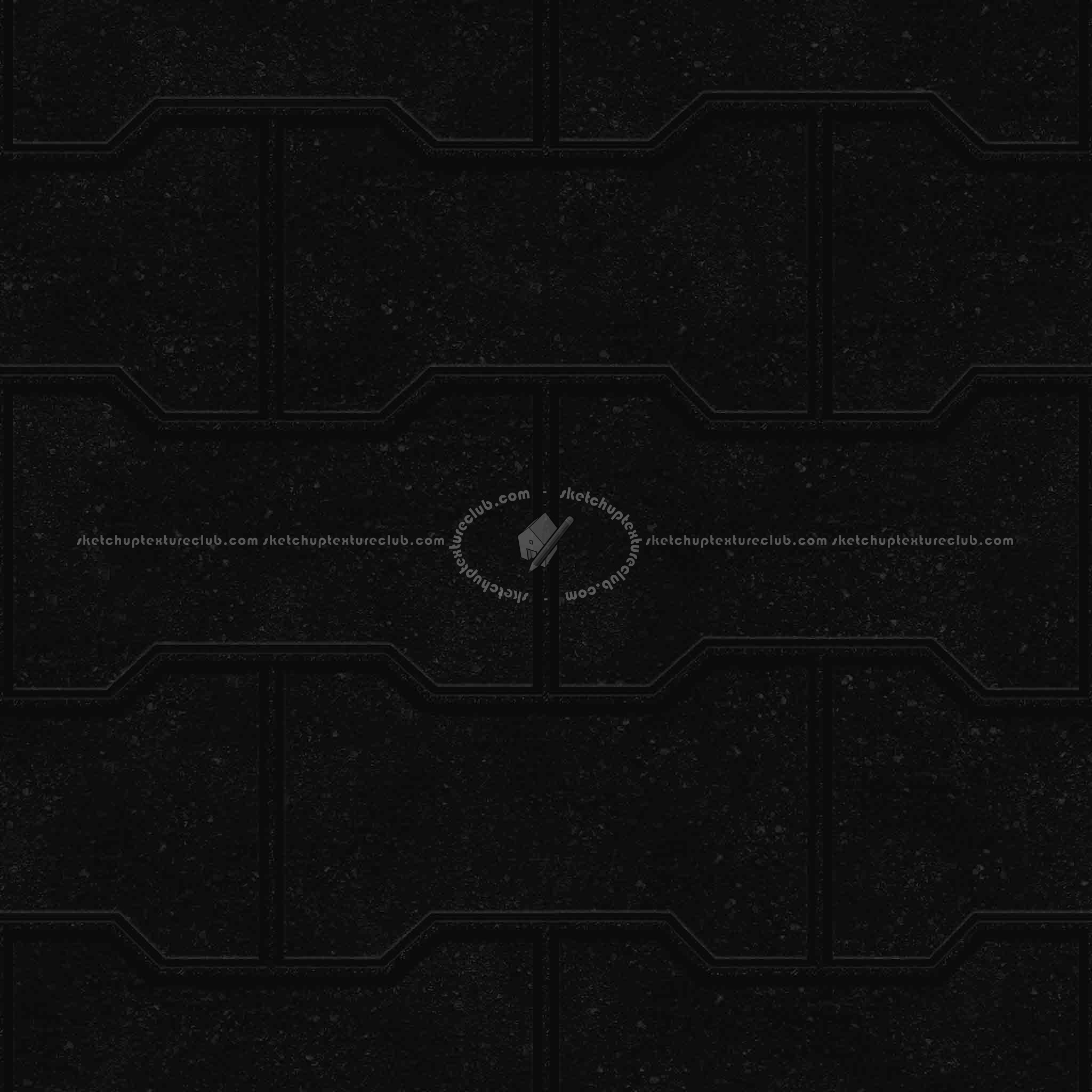 Textures   -   ARCHITECTURE   -   PAVING OUTDOOR   -   Concrete   -   Blocks regular  - Paving outdoor concrete regular block texture seamless 05708 - Specular