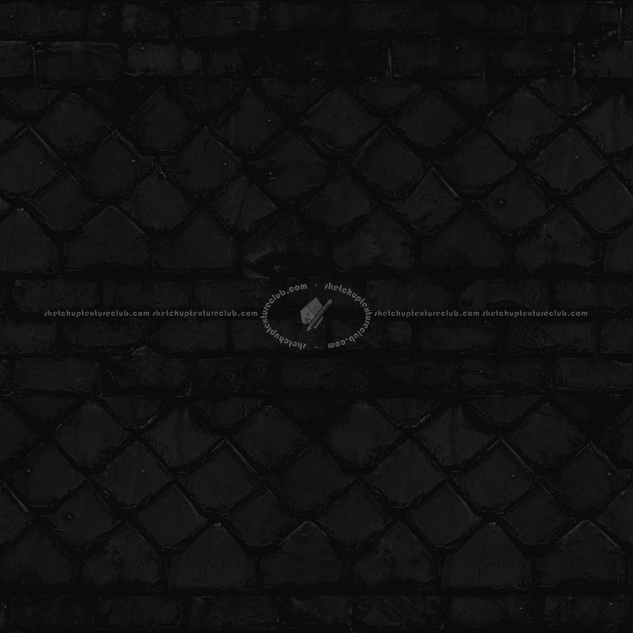 Textures   -   ARCHITECTURE   -   ROOFINGS   -   Slate roofs  - Slate roofing texture seamless 03977 - Specular