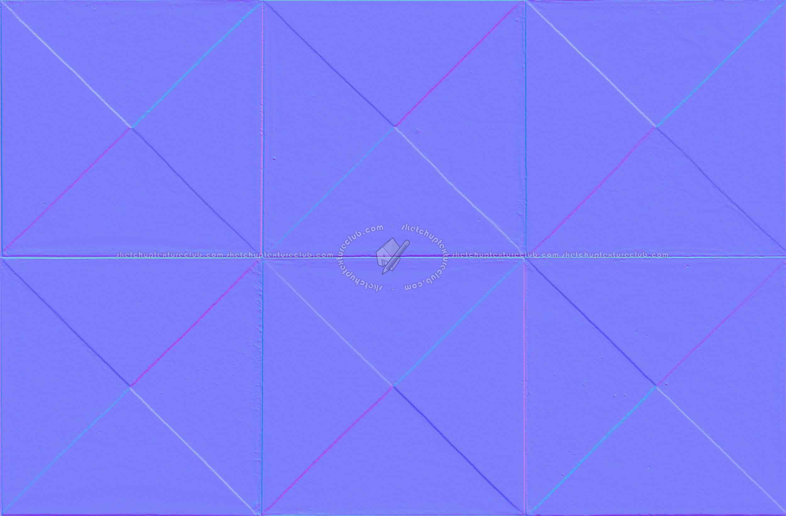 Textures   -   ARCHITECTURE   -   TILES INTERIOR   -   Cement - Encaustic   -   Cement  - Cement concrete tile texture seamless 13398 - Normal