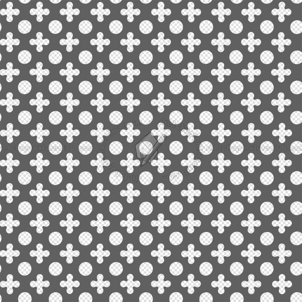 Textures   -   MATERIALS   -   METALS   -   Perforated  - Chrome perforated metal texture seamless 10556 (seamless)