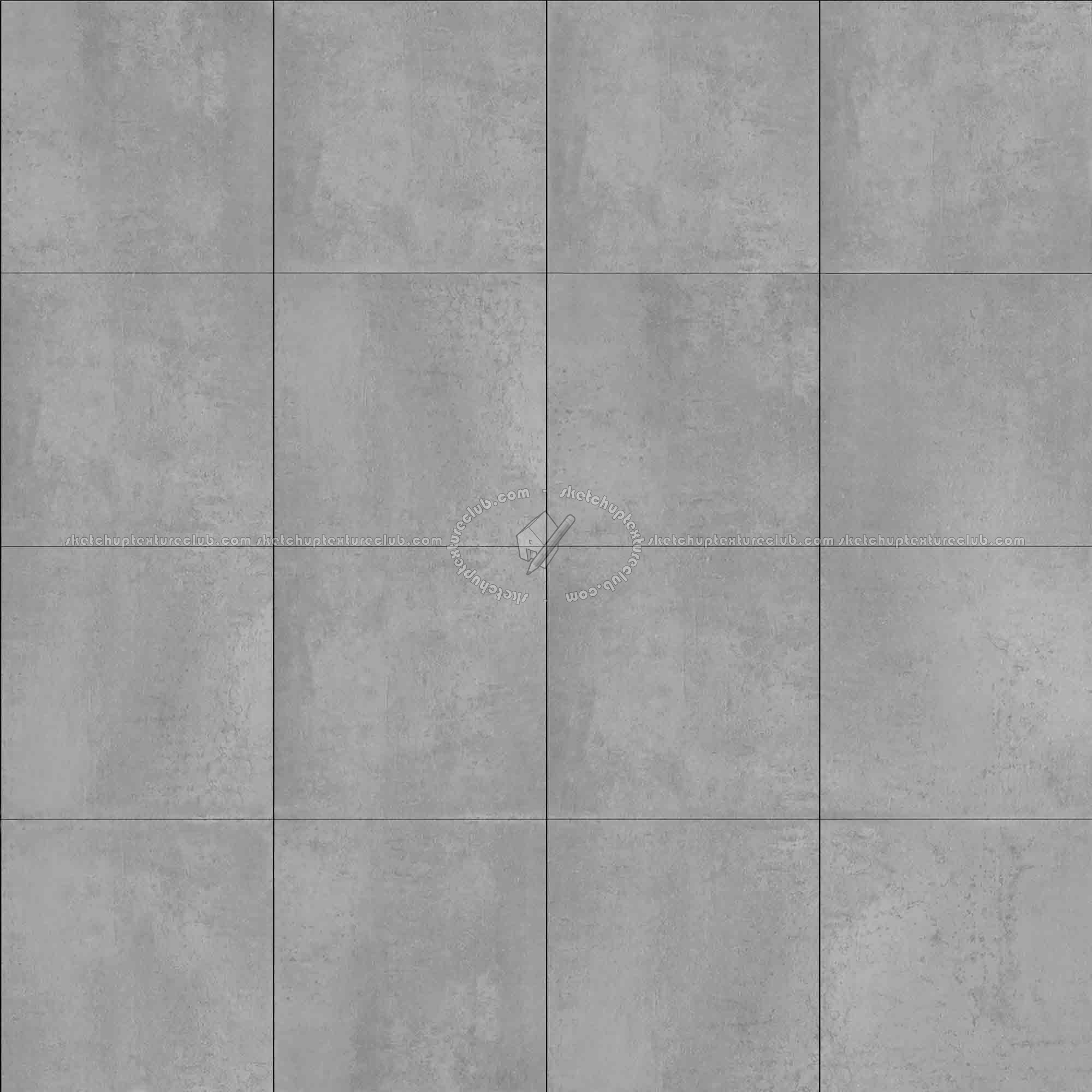 Textures   -   ARCHITECTURE   -   CONCRETE   -   Plates   -   Dirty  - Concrete dirt plates wall texture seamless 01800 - Bump