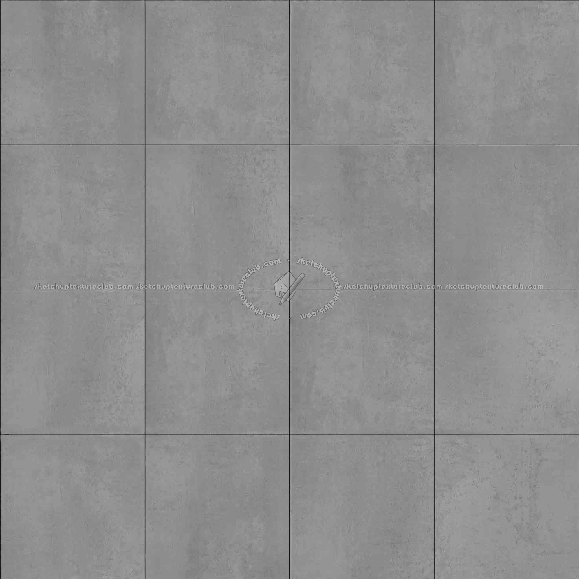 Textures   -   ARCHITECTURE   -   CONCRETE   -   Plates   -   Dirty  - Concrete dirt plates wall texture seamless 01800 - Displacement