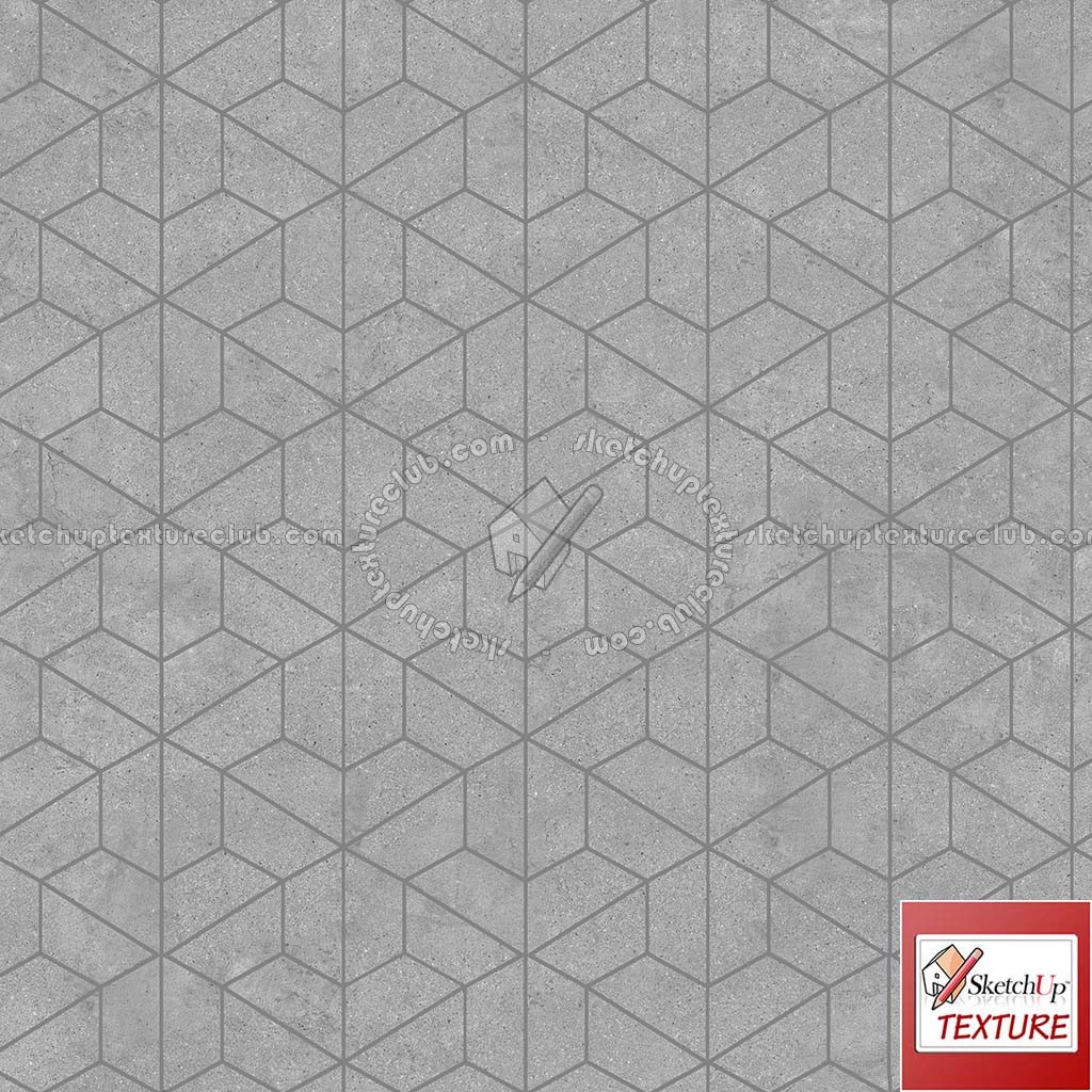 Textures   -   ARCHITECTURE   -   PAVING OUTDOOR   -   Concrete   -   Blocks mixed  - concrete paving PBR texture seamless 21821 (seamless)