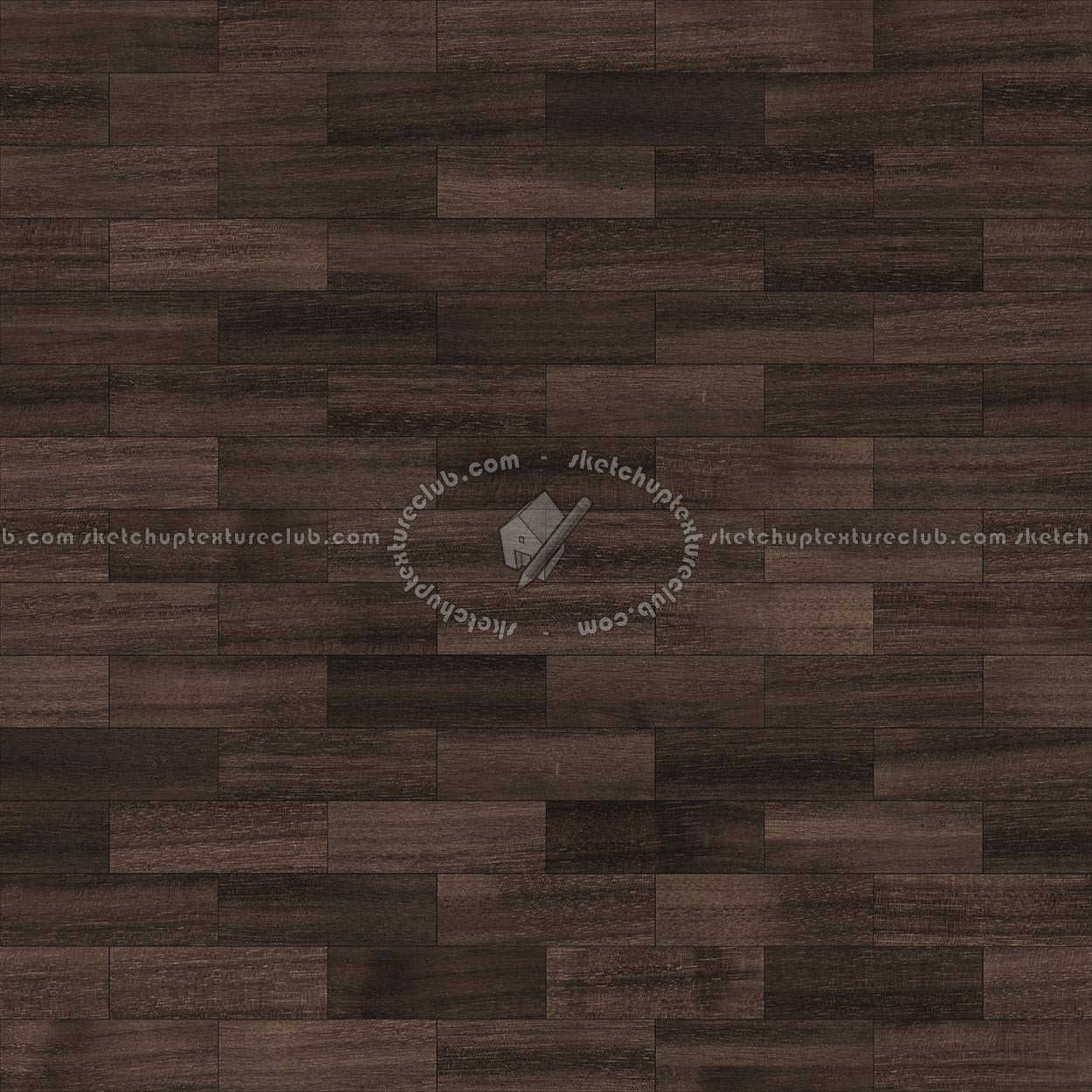Textures   -   ARCHITECTURE   -   WOOD FLOORS   -   Parquet dark  - Dark parquet flooring texture seamless 05138 (seamless)