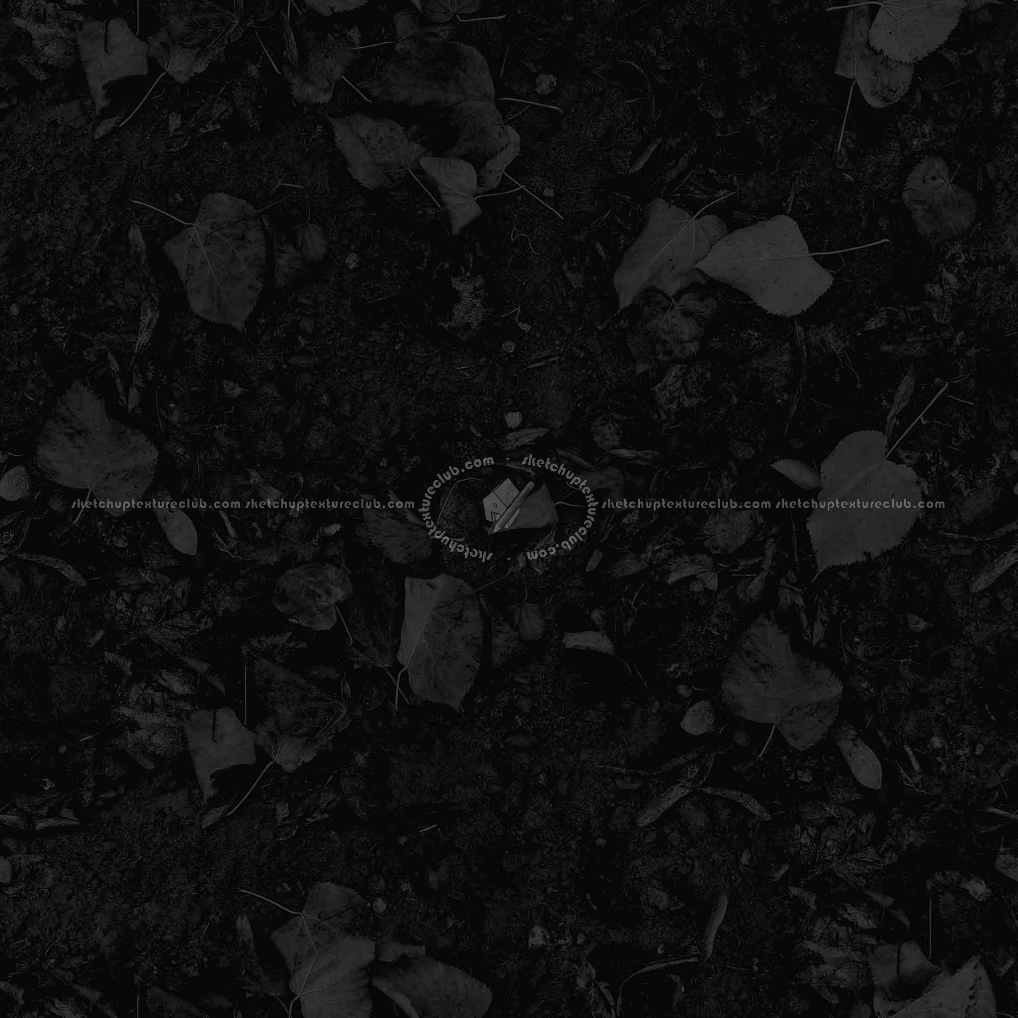 Textures   -   NATURE ELEMENTS   -   VEGETATION   -   Leaves dead  - Ground with dead leaves texture seamless 20525 - Specular