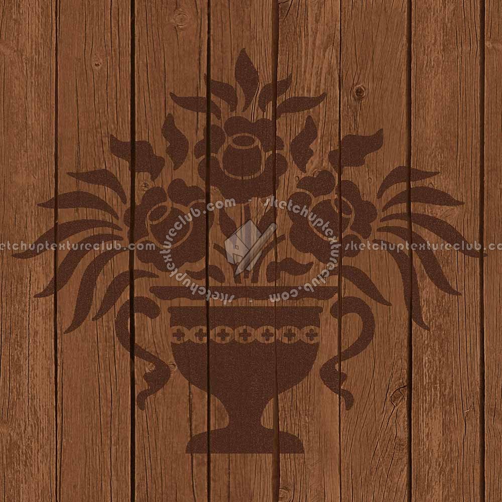 Textures   -   ARCHITECTURE   -   WOOD FLOORS   -   Decorated  - Parquet decorated stencil texture seamless 04709 (seamless)