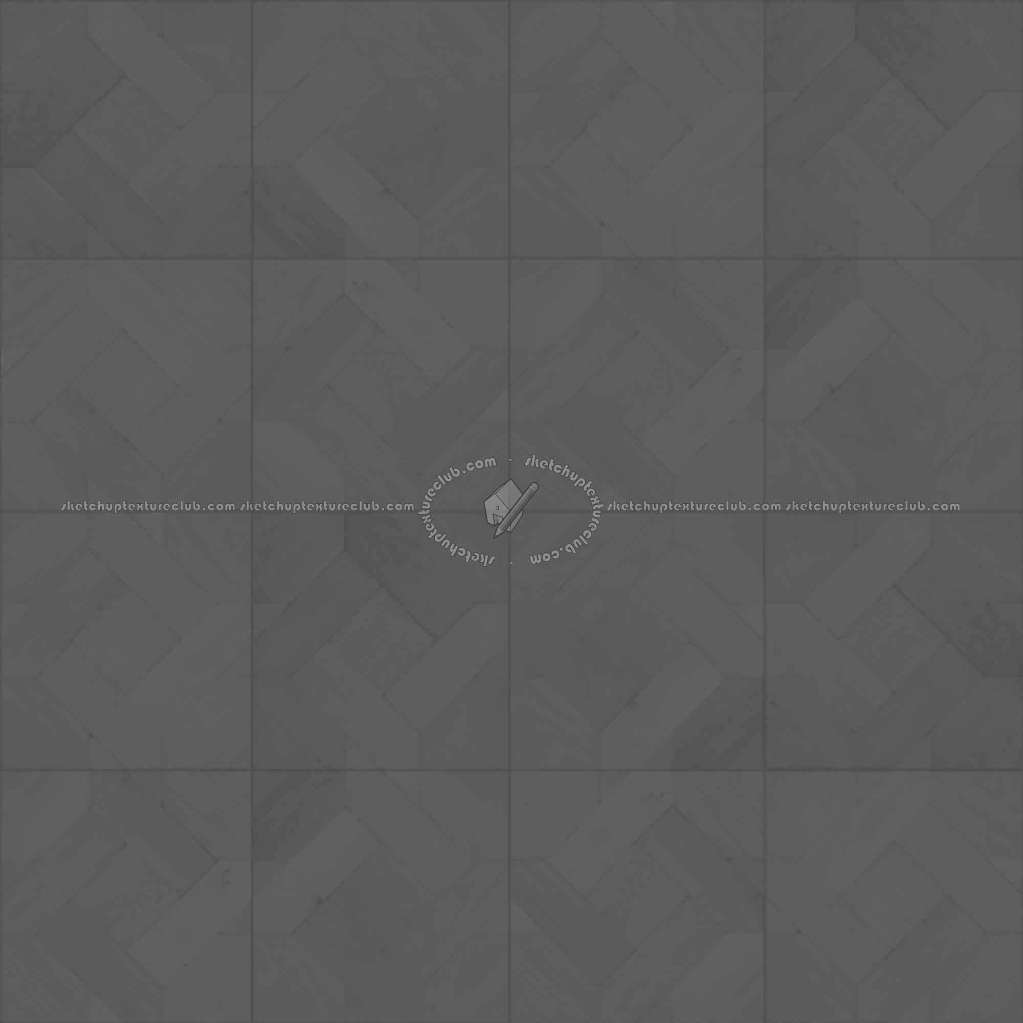 Textures   -   ARCHITECTURE   -   WOOD FLOORS   -   Geometric pattern  - Parquet geometric pattern texture seamless 04806 - Displacement