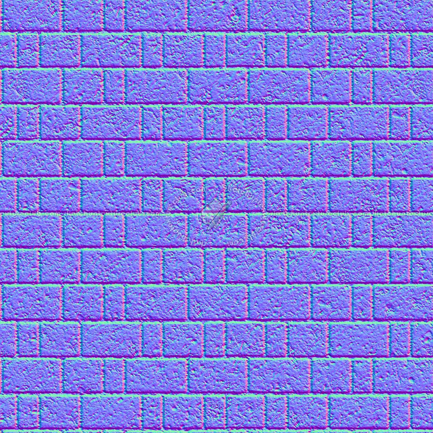 Textures   -   ARCHITECTURE   -   STONES WALLS   -   Stone blocks  - Wall stone with regular blocks texture seamless 08376 - Normal