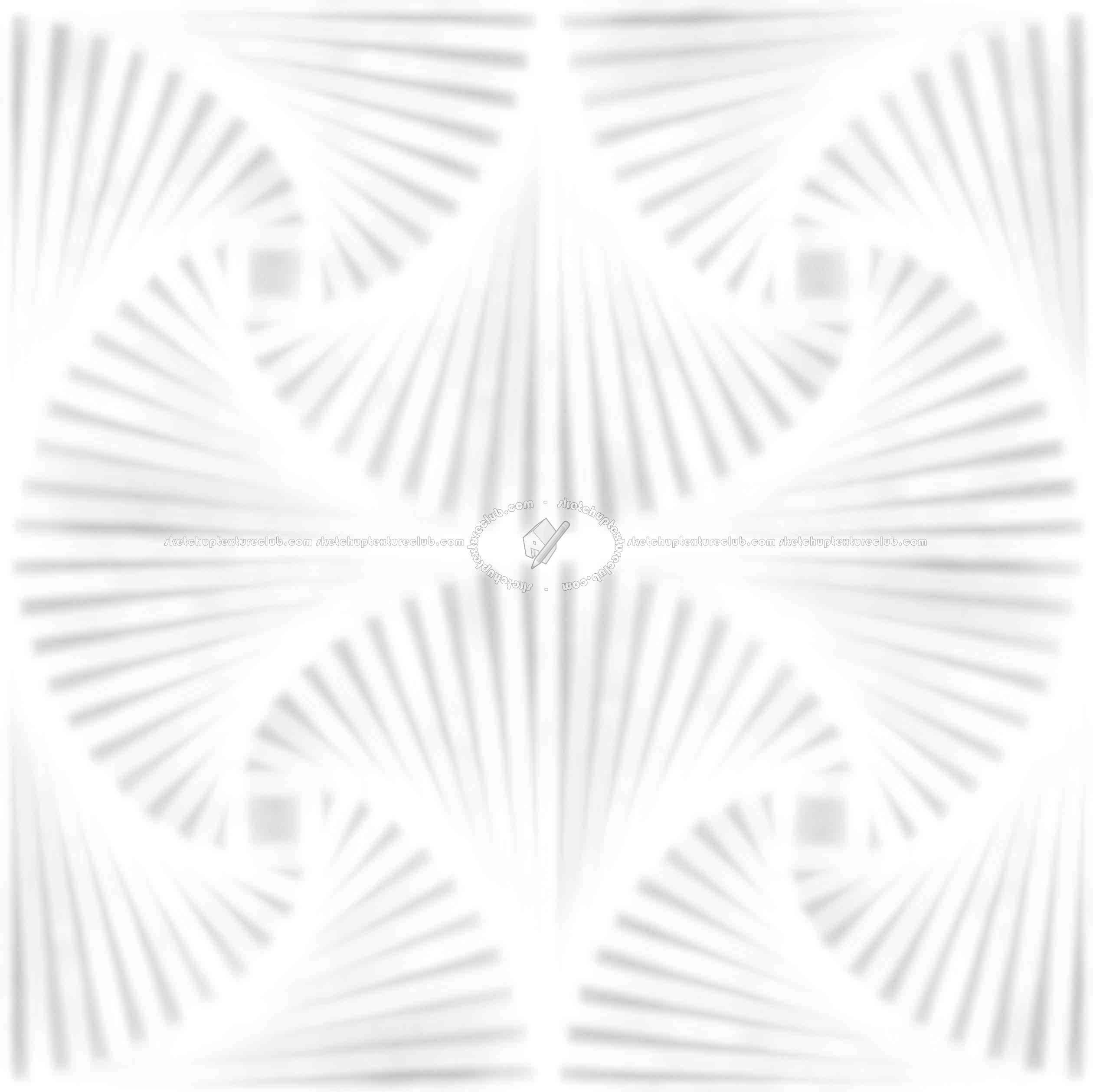 Textures - ARCHITECTURE - WOOD - Wood panels - Wooden 3d panel hand fan effect texture seamless 20877 - Ambient occlusion