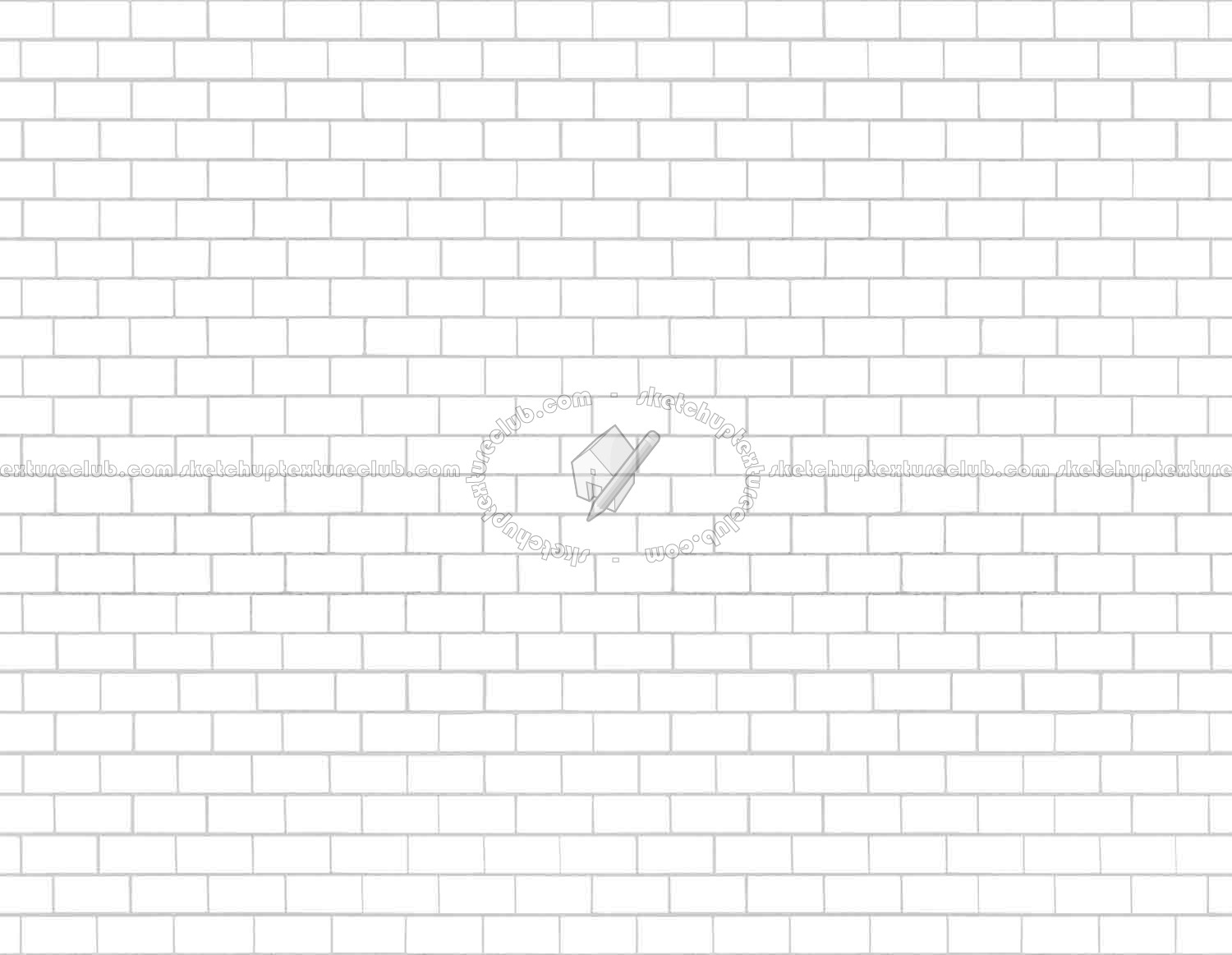 Textures   -   ARCHITECTURE   -   BRICKS   -   Facing Bricks   -   Smooth  - Facing smooth bricks texture seamless 00330 - Ambient occlusion