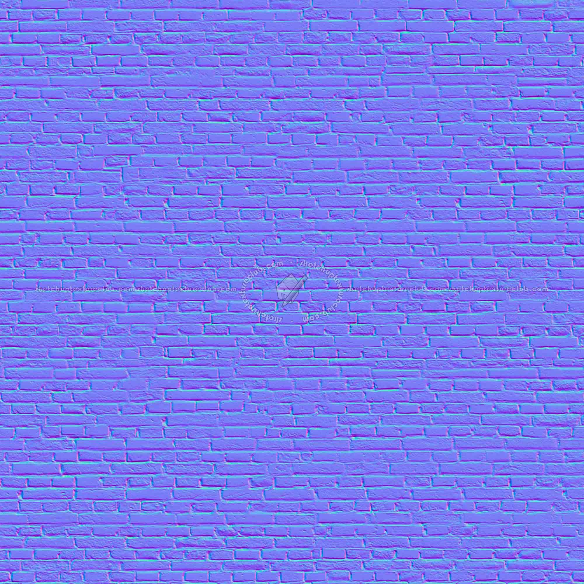 Textures   -   ARCHITECTURE   -   BRICKS   -   Old bricks  - Old bricks texture seamless 00420 - Normal
