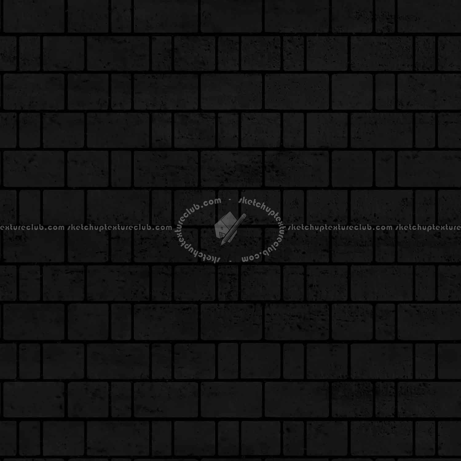 Textures   -   ARCHITECTURE   -   STONES WALLS   -   Stone blocks  - Wall stone with regular blocks texture seamless 08377 - Specular