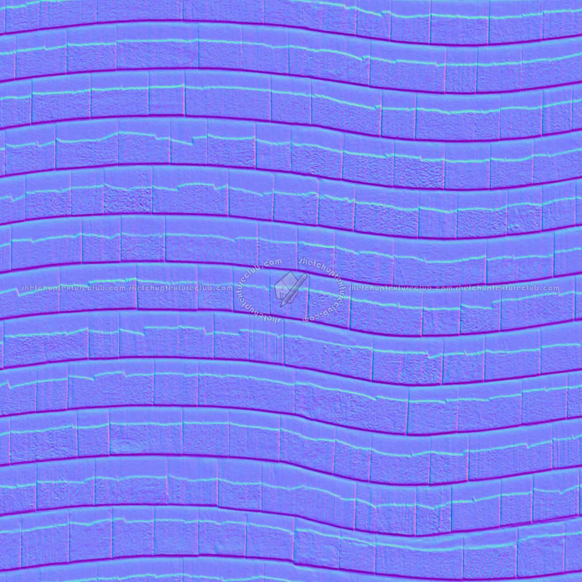 Textures   -   ARCHITECTURE   -   ROOFINGS   -   Shingles wood  - Wood shingle roof texture seamless 03865 - Normal