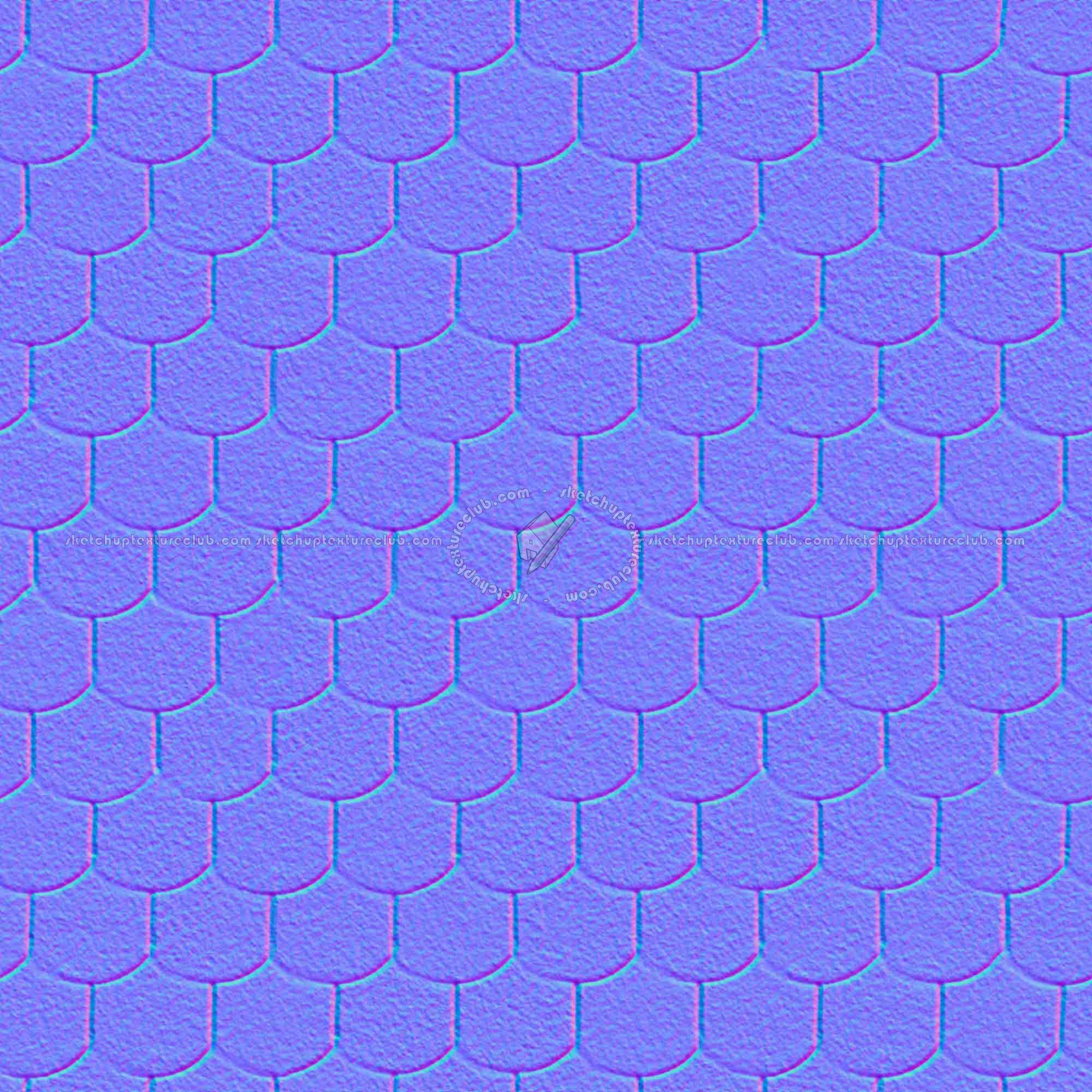 Textures   -   ARCHITECTURE   -   ROOFINGS   -   Asphalt roofs  - Asphalt shingle roofing texture seamless 03336 - Normal