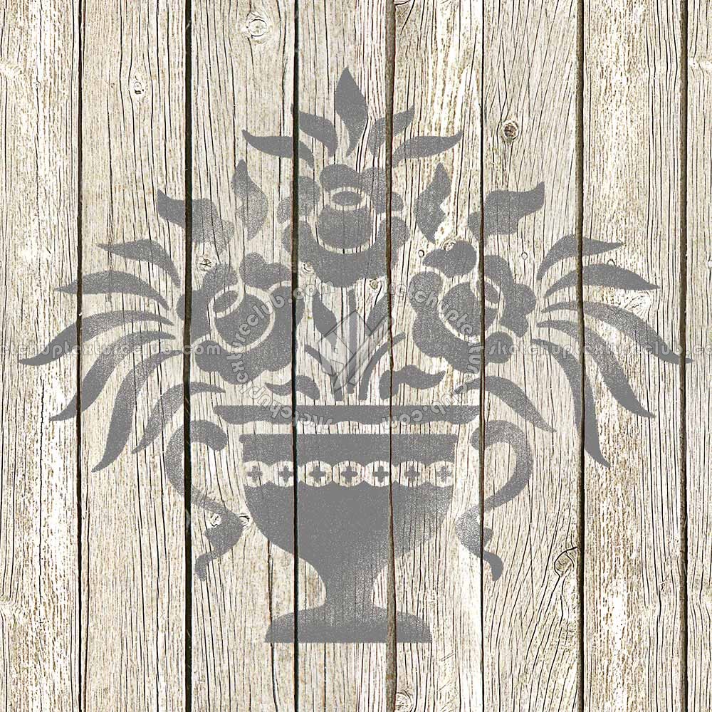 Textures   -   ARCHITECTURE   -   WOOD FLOORS   -   Decorated  - Parquet decorated stencil texture seamless 04711 (seamless)