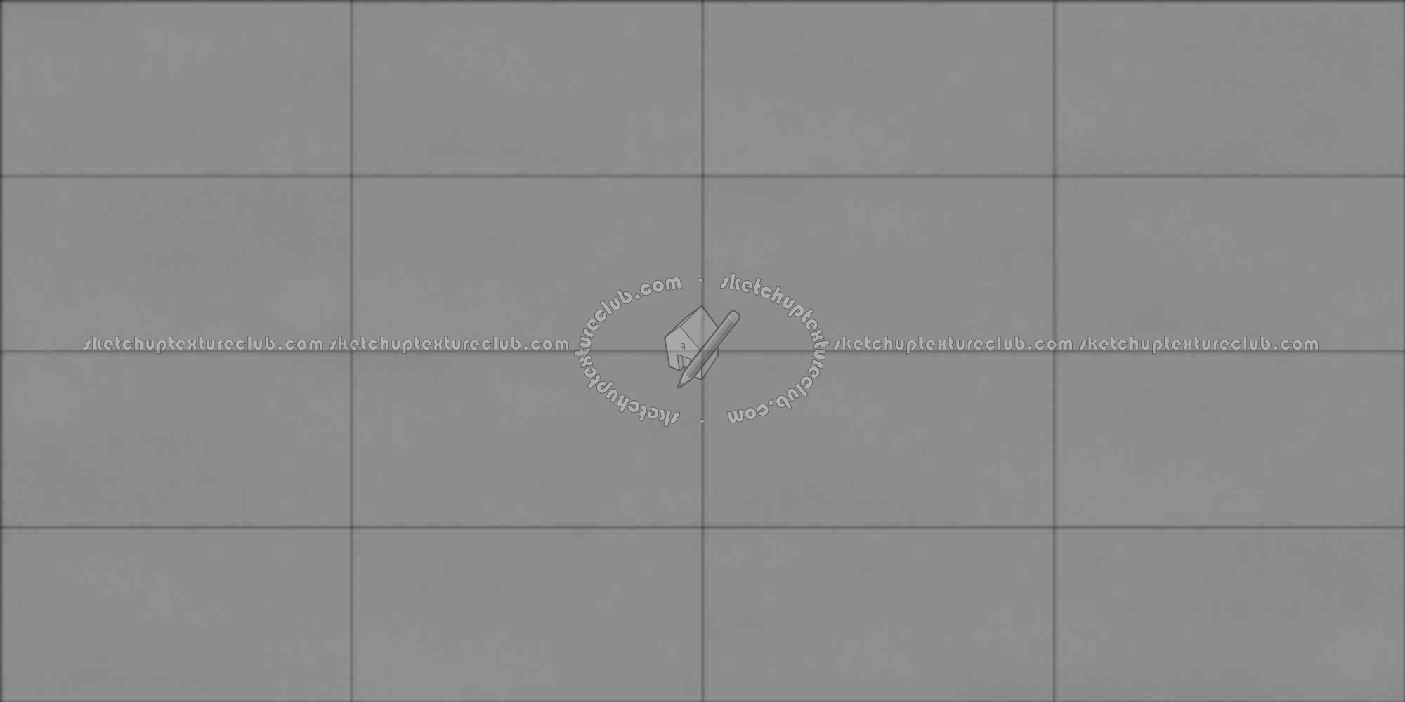 Textures   -   ARCHITECTURE   -   CONCRETE   -   Plates   -   Clean  - Concrete clean plates wall texture seamless 01710 - Displacement