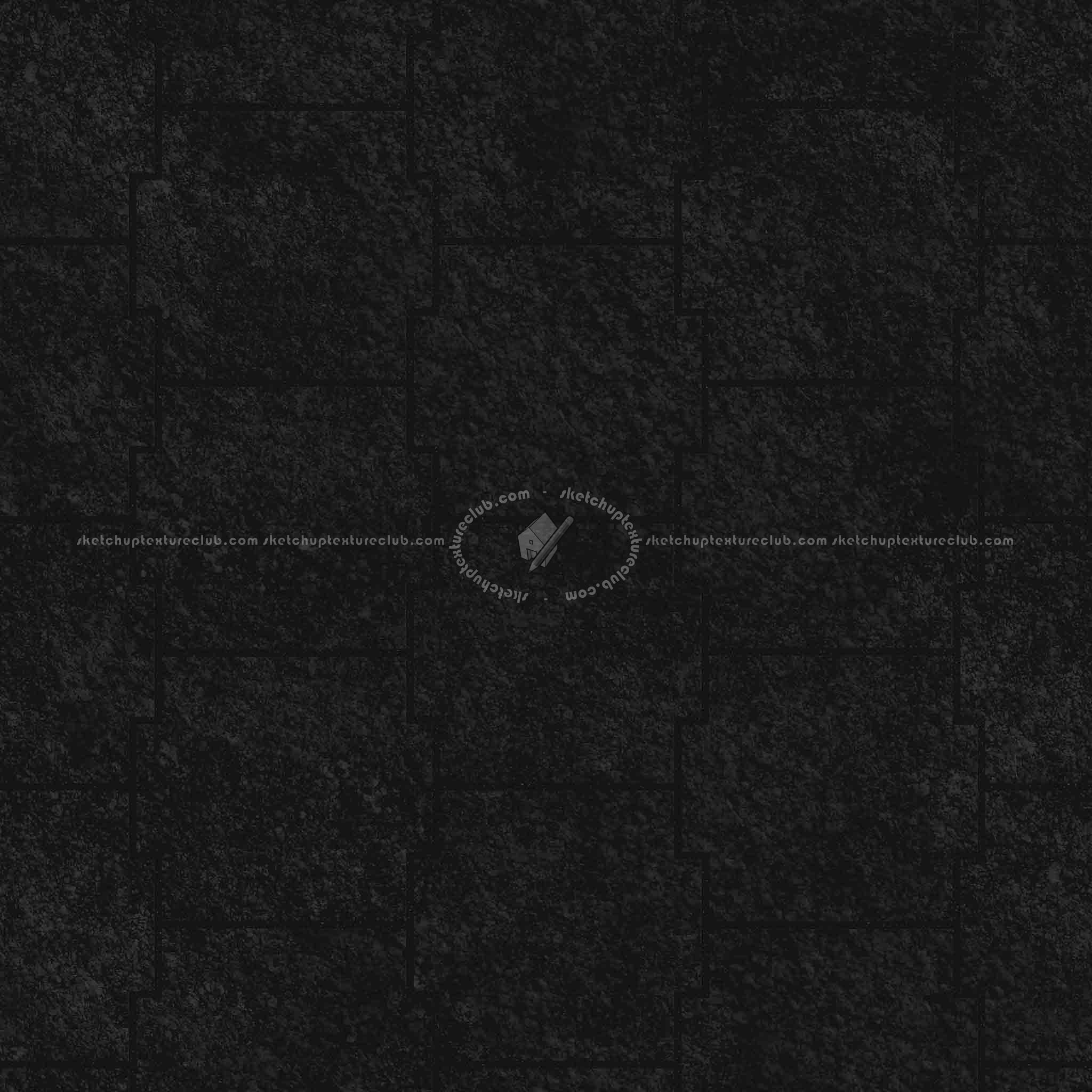 Textures   -   ARCHITECTURE   -   PAVING OUTDOOR   -   Pavers stone   -   Blocks mixed  - Pavers stone mixed size texture seamless 06174 - Specular