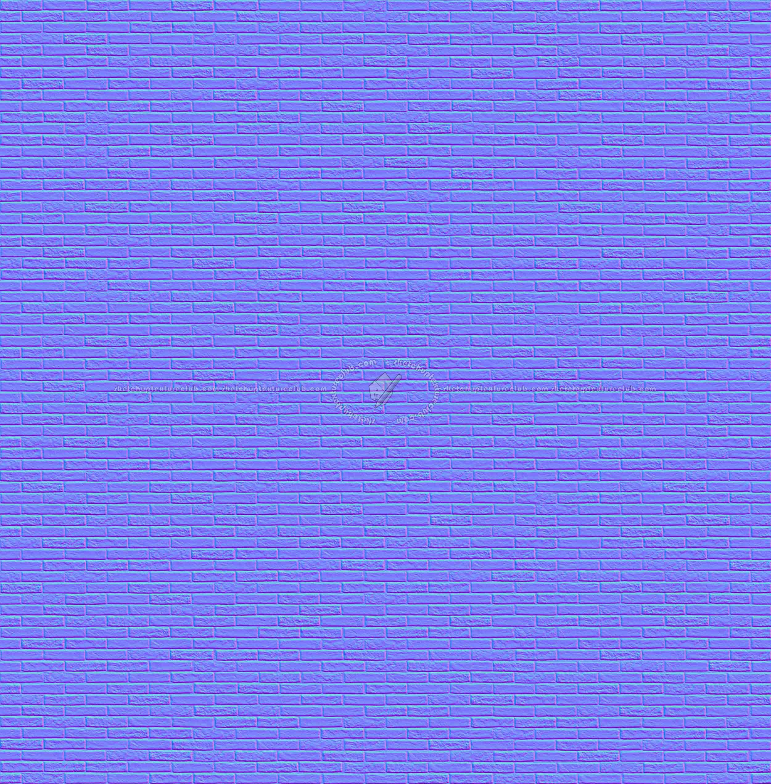 Textures   -   ARCHITECTURE   -   BRICKS   -   Facing Bricks   -   Rustic  - Rustic bricks texture seamless 17145 - Normal