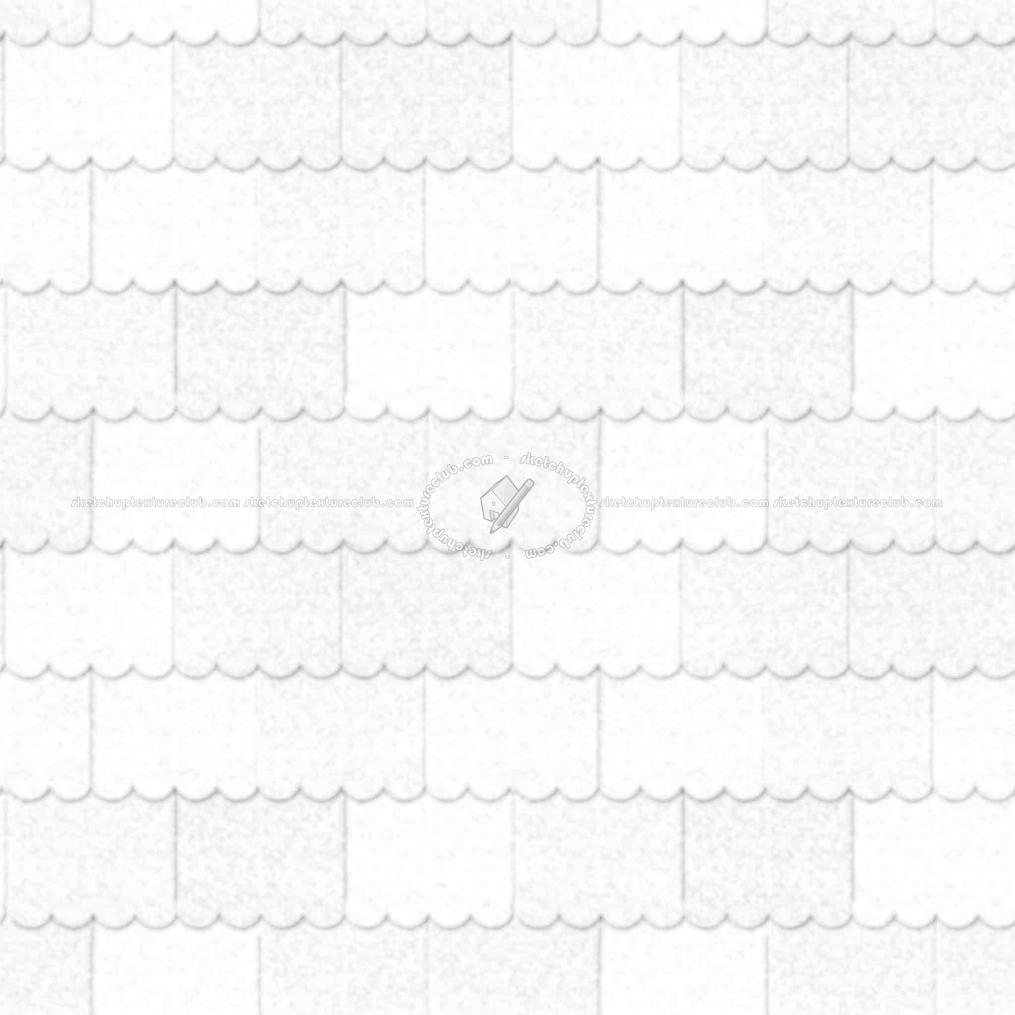 Textures   -   ARCHITECTURE   -   ROOFINGS   -   Asphalt roofs  - Asphalt shingle roofing texture seamless 03338 - Ambient occlusion