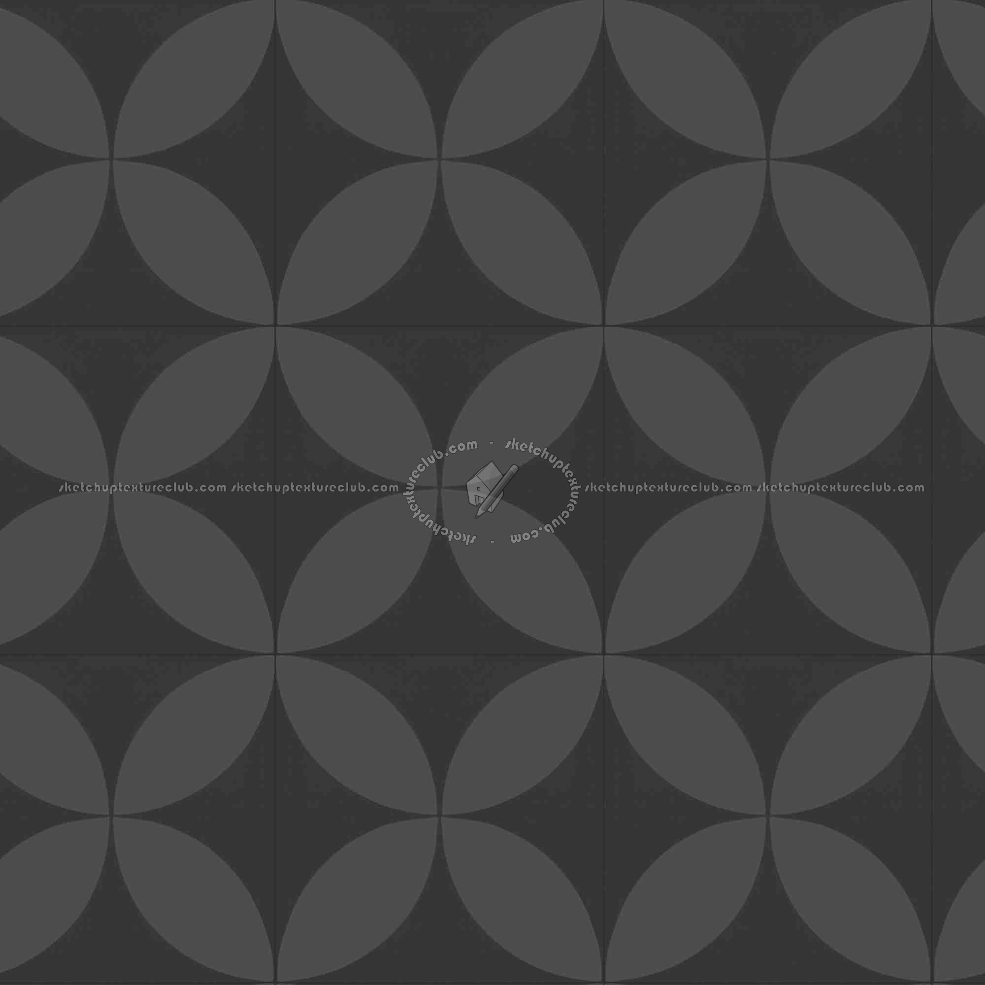 Textures   -   ARCHITECTURE   -   TILES INTERIOR   -   Cement - Encaustic   -   Cement  - Cement concrete tile texture seamless 16827 - Specular