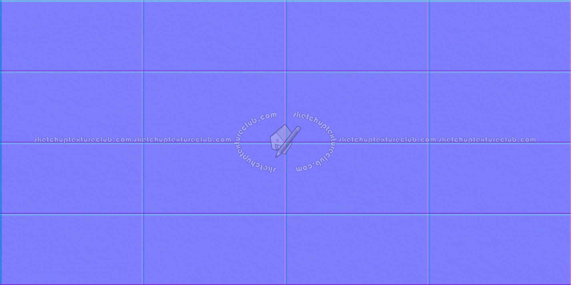 Textures   -   ARCHITECTURE   -   CONCRETE   -   Plates   -   Clean  - Concrete clean plates wall texture seamless 01711 - Normal