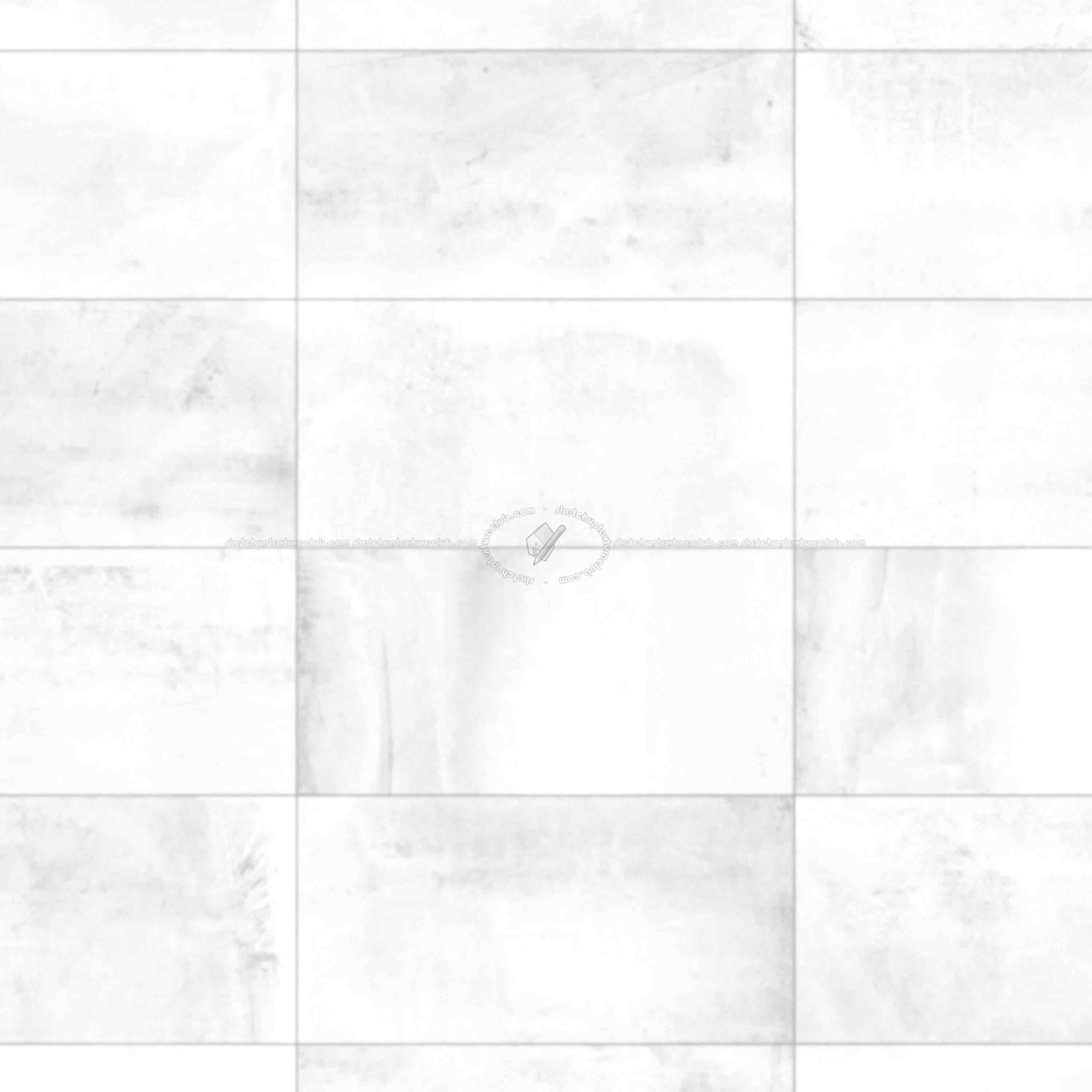 Textures - ARCHITECTURE - TILES INTERIOR - Design Industry - Concrete wall tile texture seamless 21251 - Ambient occlusion