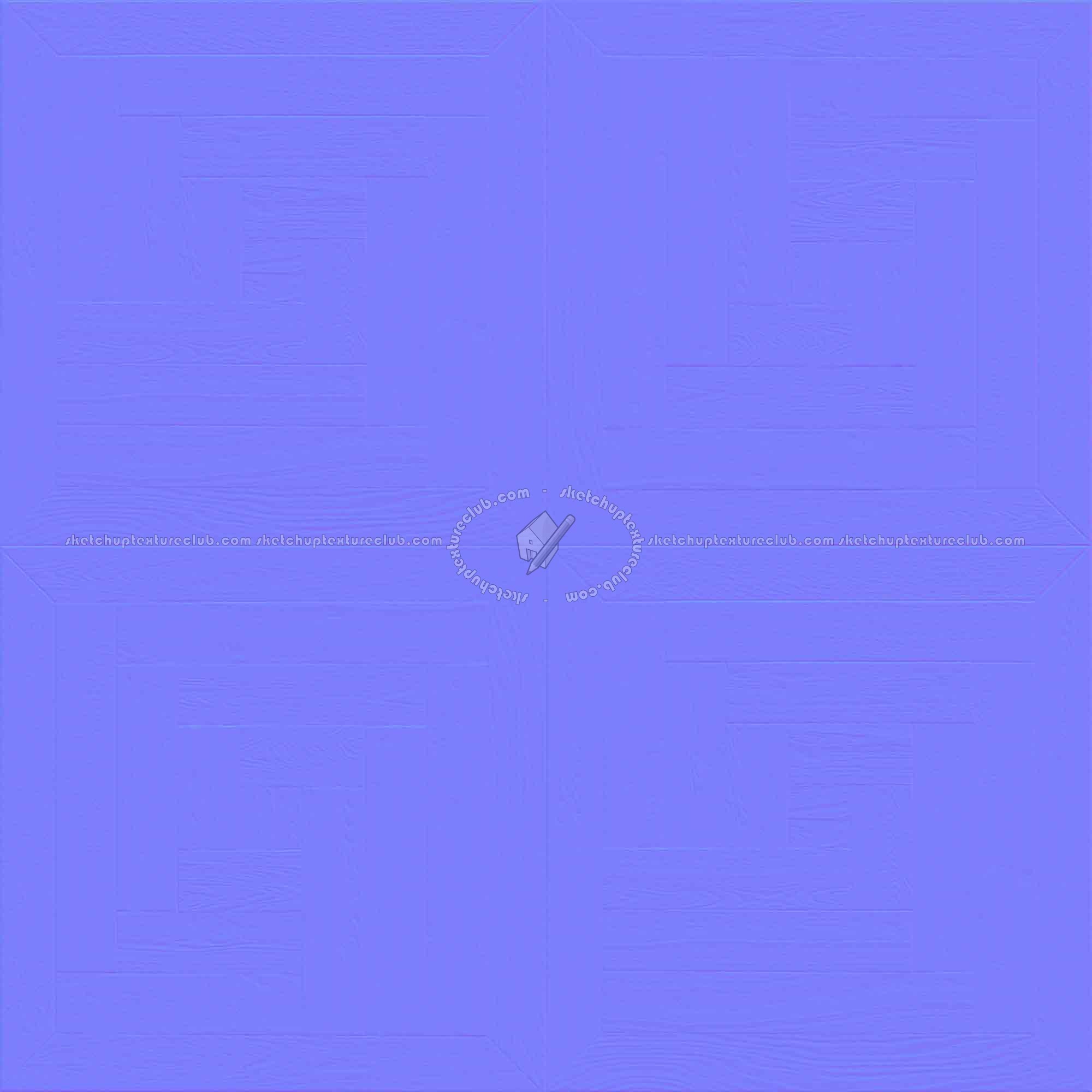 Textures   -   ARCHITECTURE   -   WOOD FLOORS   -   Geometric pattern  - Parquet geometric pattern texture seamless 04810 - Normal