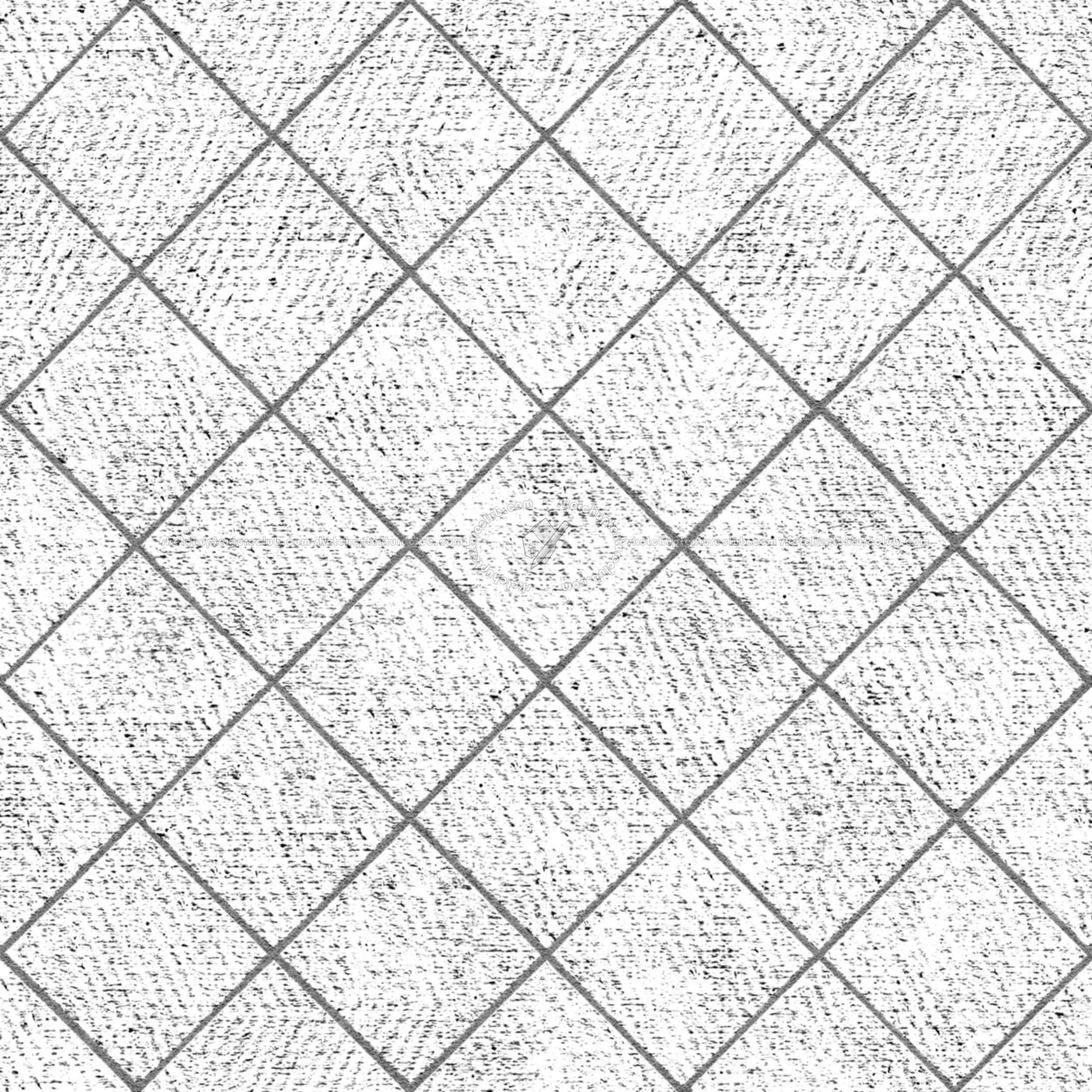Textures - ARCHITECTURE - PAVING OUTDOOR - Concrete - Blocks regular - Paving outdoor concrete regular block texture seamless 05714 - Bump