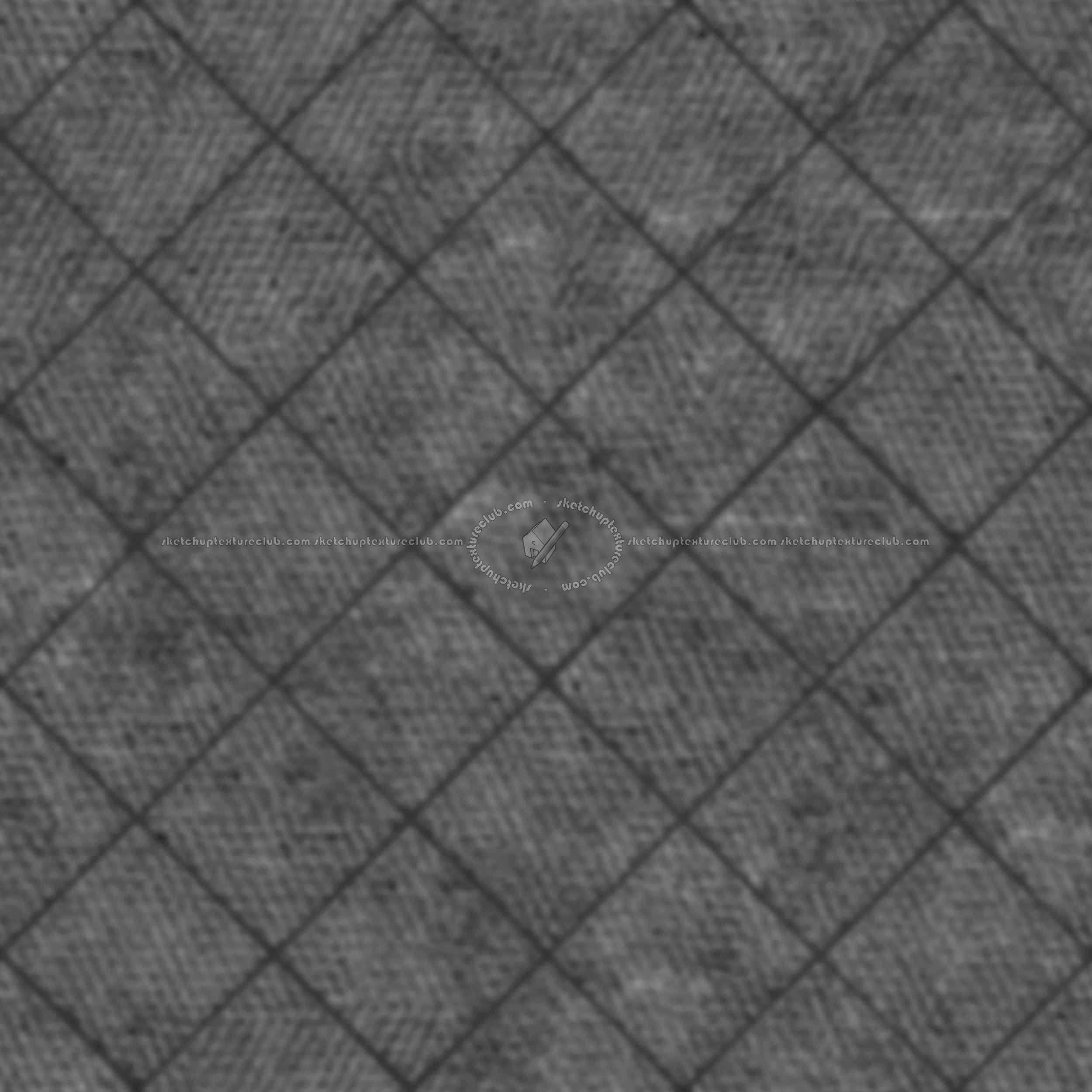 Textures - ARCHITECTURE - PAVING OUTDOOR - Concrete - Blocks regular - Paving outdoor concrete regular block texture seamless 05714 - Displacement