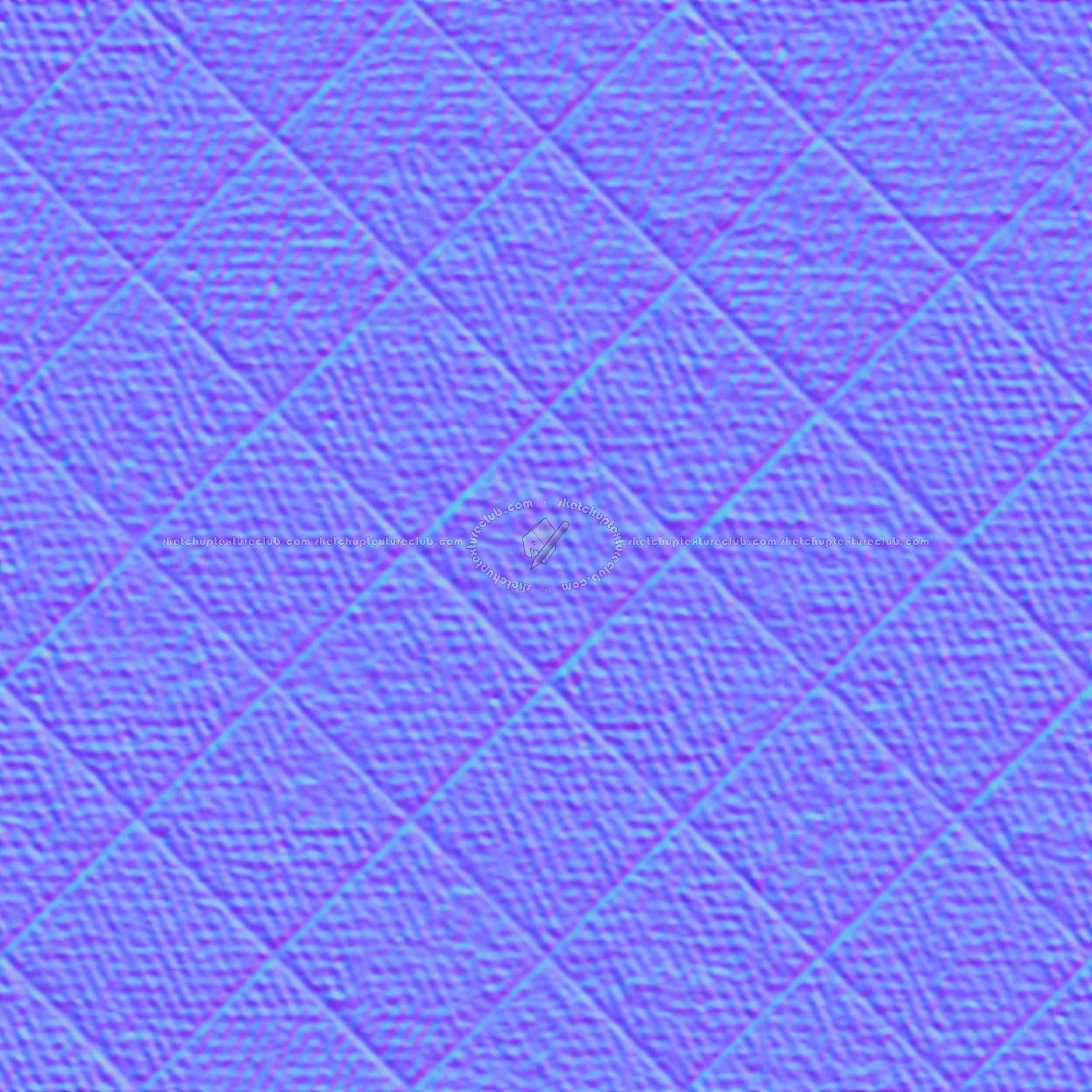 Textures - ARCHITECTURE - PAVING OUTDOOR - Concrete - Blocks regular - Paving outdoor concrete regular block texture seamless 05714 - Normal