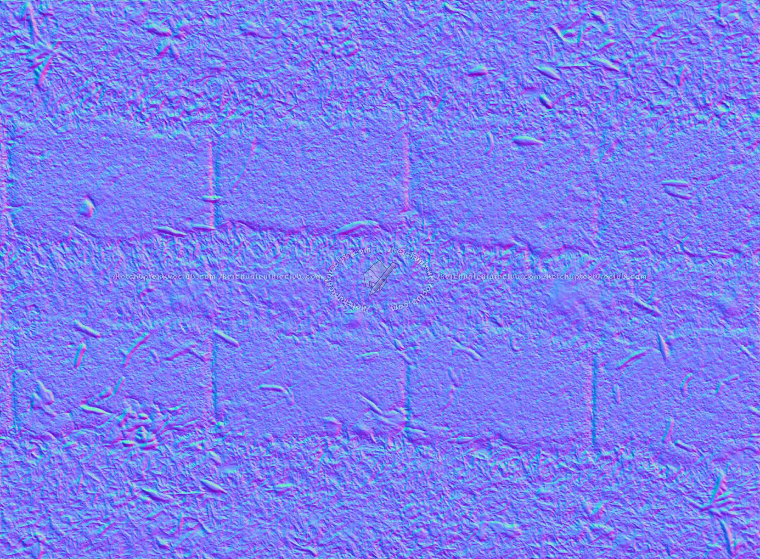 Textures   -   ARCHITECTURE   -   PAVING OUTDOOR   -   Parks Paving  - Stone park paving texture seamless 19356 - Normal