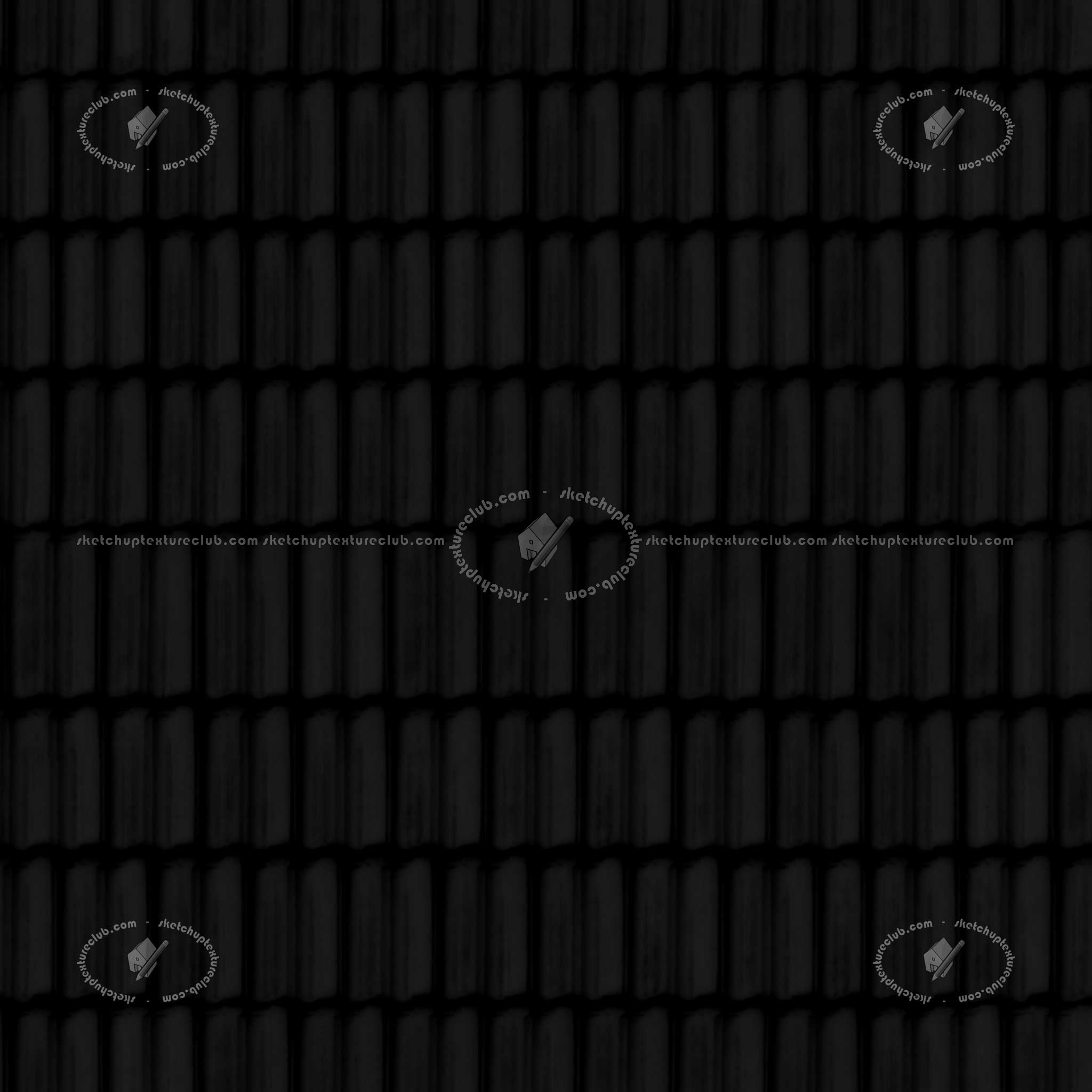 Textures   -   ARCHITECTURE   -   ROOFINGS   -   Clay roofs  - Clay roofing Cote de Nuits texture seamless 03348 - Specular