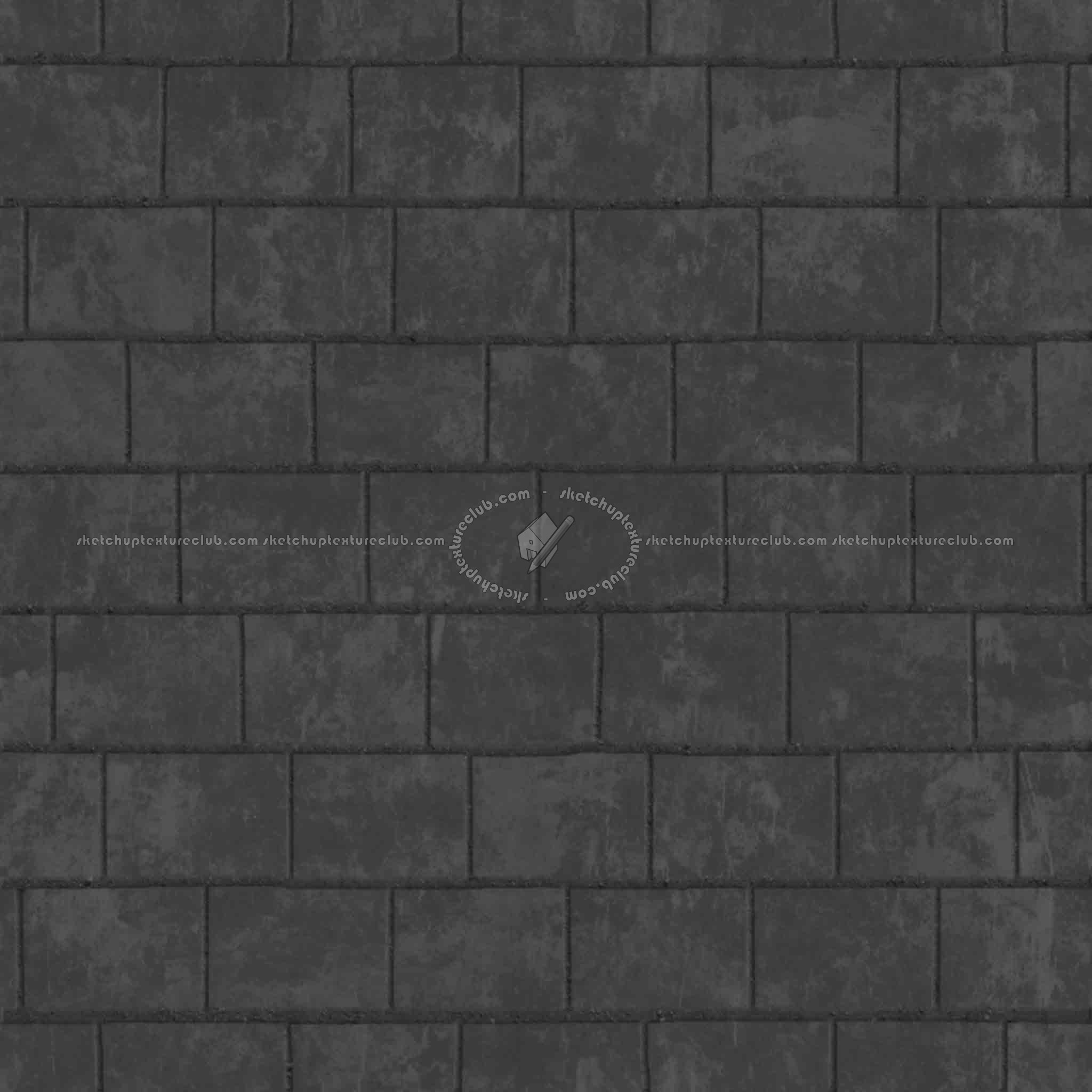 Textures   -   ARCHITECTURE   -   PAVING OUTDOOR   -   Concrete   -   Blocks damaged  - Concrete paving outdoor damaged texture seamless 05488 - Displacement