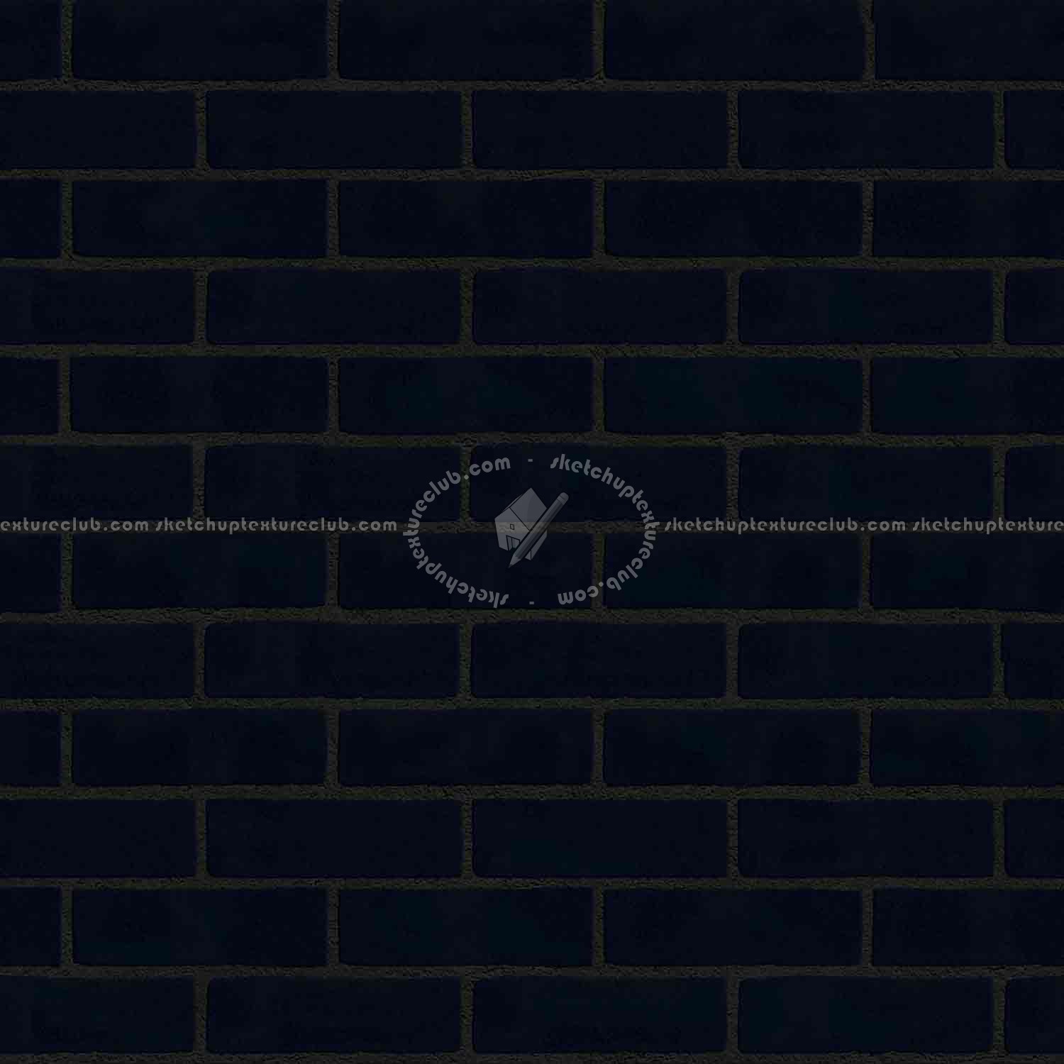 Textures   -   ARCHITECTURE   -   BRICKS   -   Facing Bricks   -   Smooth  - Facing smooth bricks texture seamless 00258 - Specular