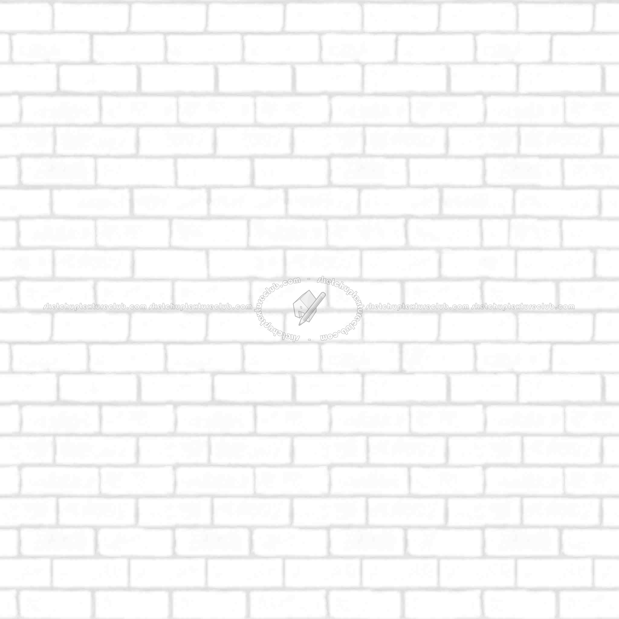 Textures   -   ARCHITECTURE   -   BRICKS   -   Facing Bricks   -   Rustic  - Rustic bricks texture seamless 00182 - Ambient occlusion