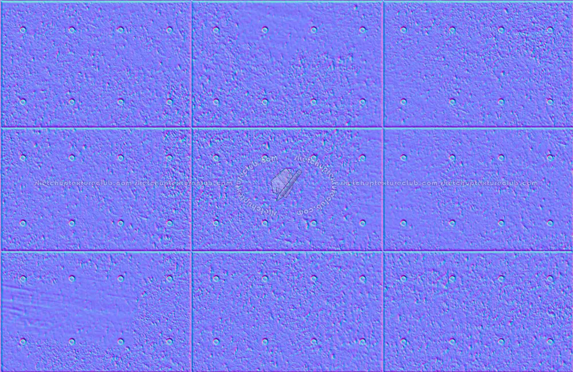 Textures   -   ARCHITECTURE   -   CONCRETE   -   Plates   -   Tadao Ando  - Tadao ando concrete plates seamless 01823 - Normal