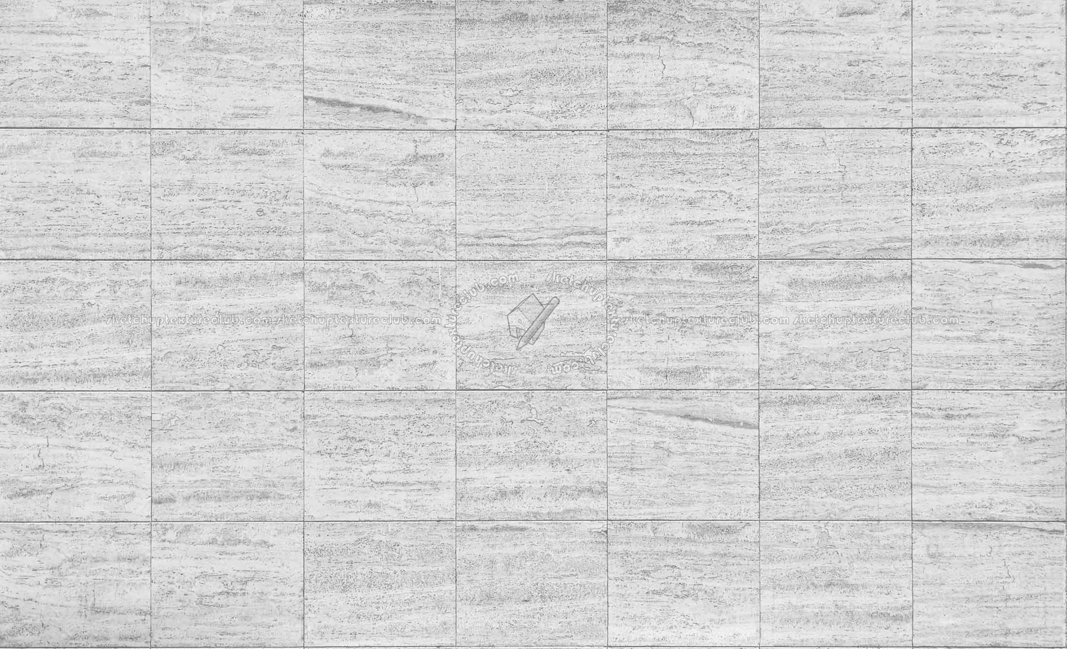 Textures   -   ARCHITECTURE   -   MARBLE SLABS   -   Marble wall cladding  - Travertine wall cladding texture seamless 20824 - Bump