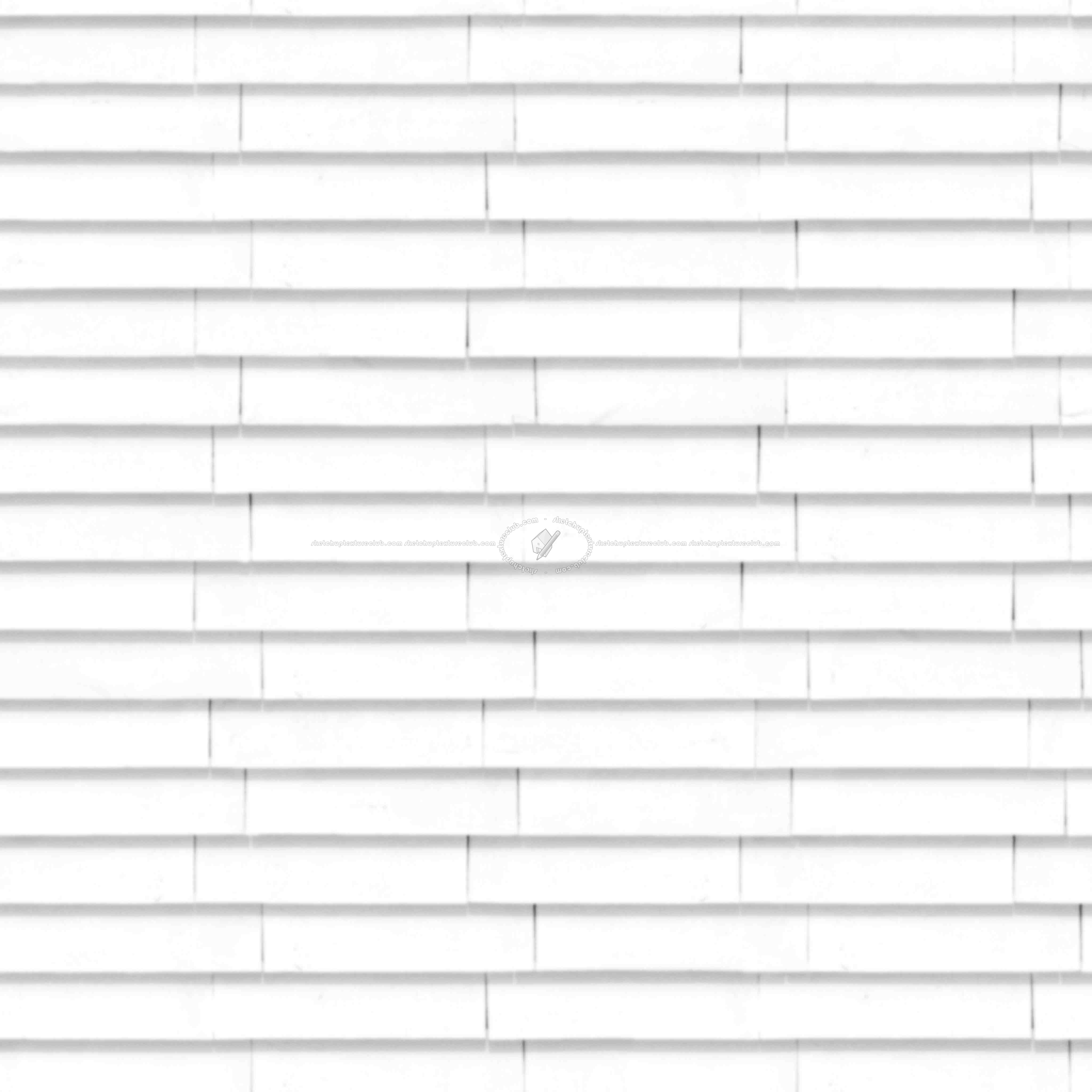 Textures   -   ARCHITECTURE   -   WALLS TILE OUTSIDE  - Wall cladding bricks PBR texture seamless 21458 - Ambient occlusion