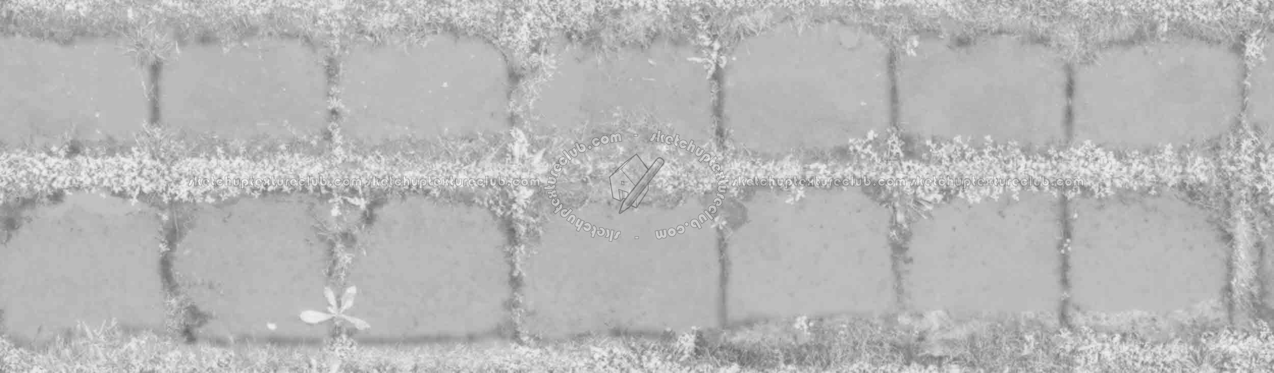 Textures   -   ARCHITECTURE   -   PAVING OUTDOOR   -   Parks Paving  - Concrete park paving texture seamless 19357 - Displacement